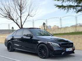Mercedes-Benz C 220 AMG/Head-Up/Multibeam/Панорама/Ambient/Keyless, снимка 6 - Автомобили и джипове - 53652217