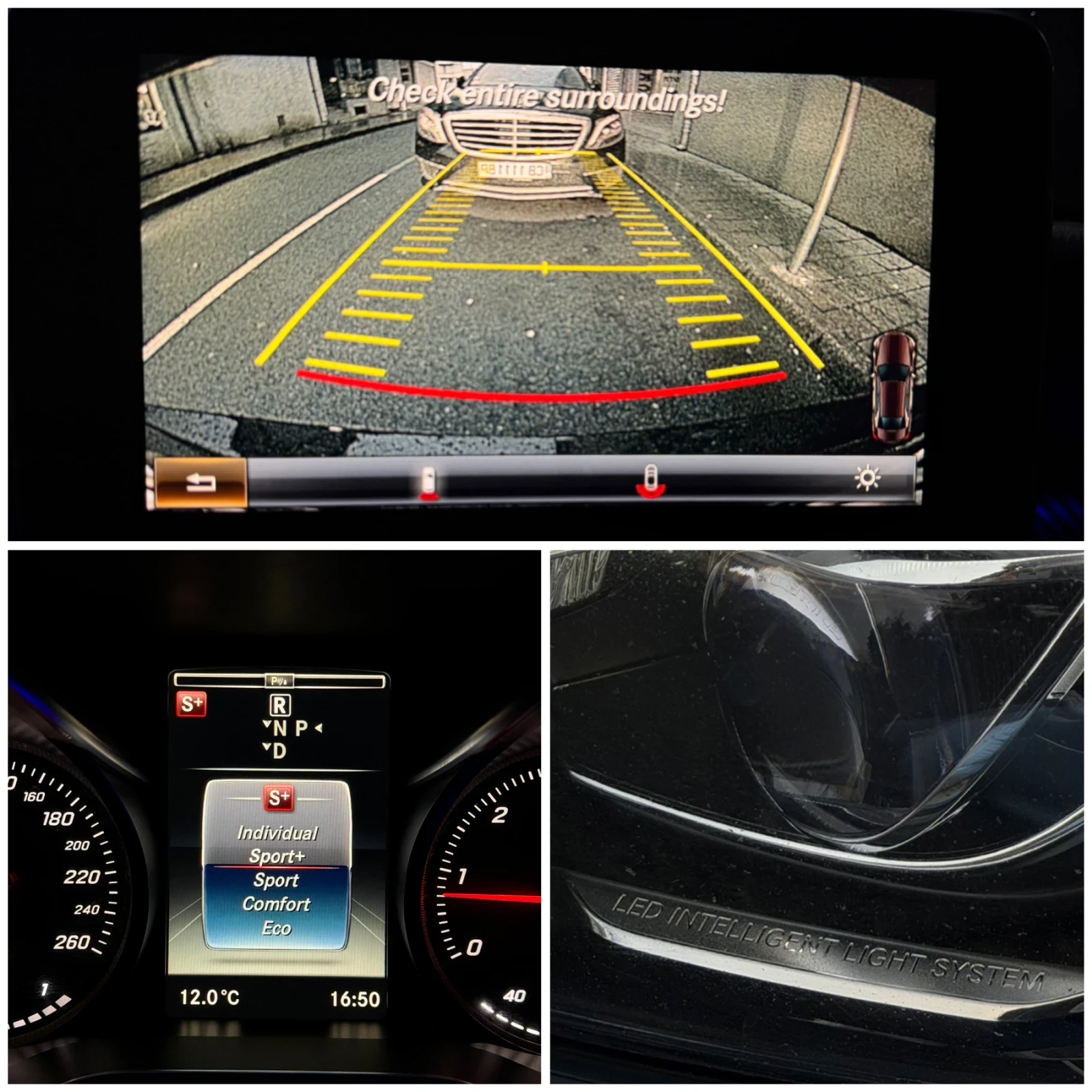 Mercedes-Benz C 220 AMG/Head-Up/Multibeam/Панорама/Ambient/Keyless, снимка 14 - Автомобили и джипове - 53652217