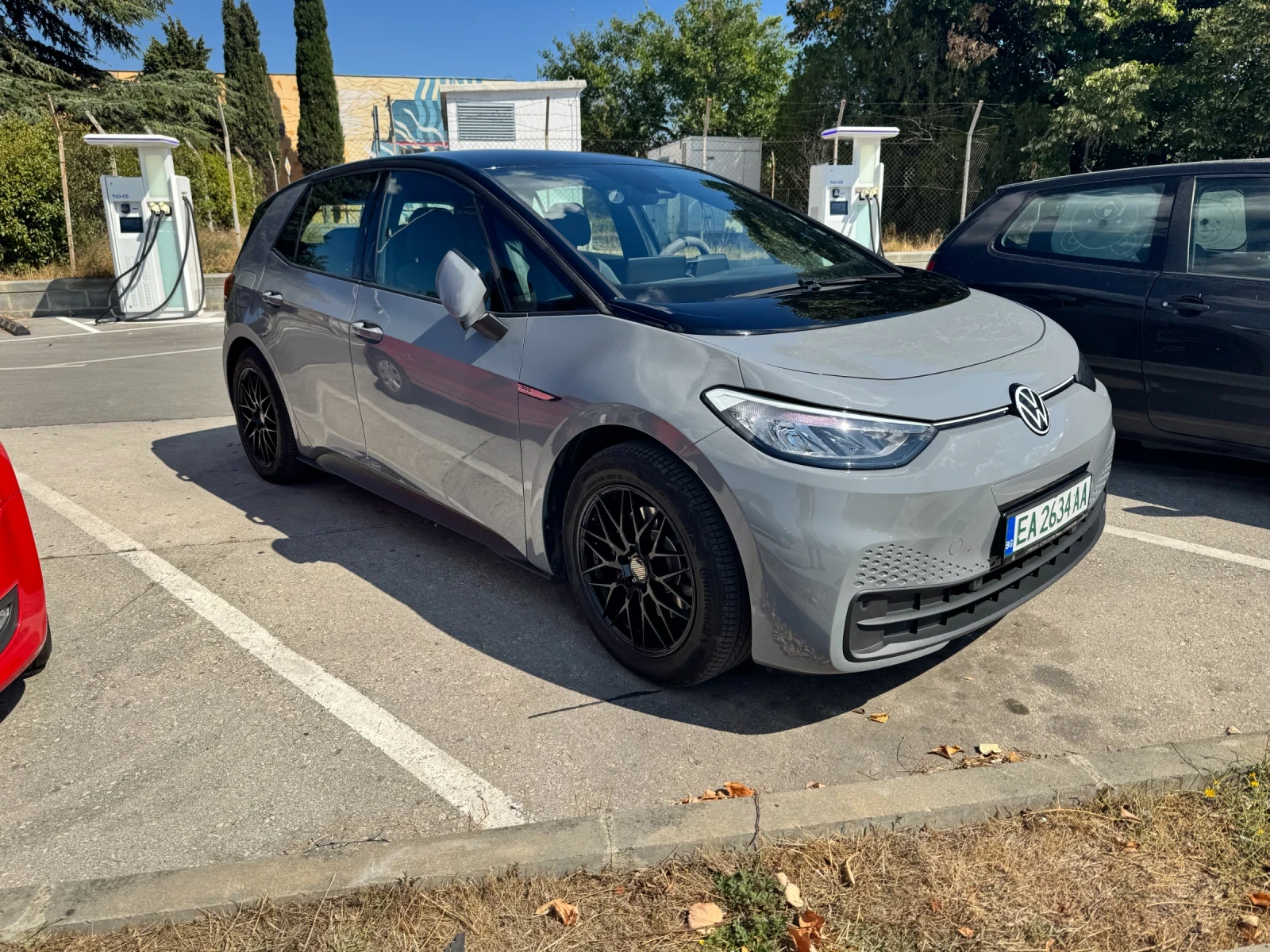 VW ID.3 Pro с каско