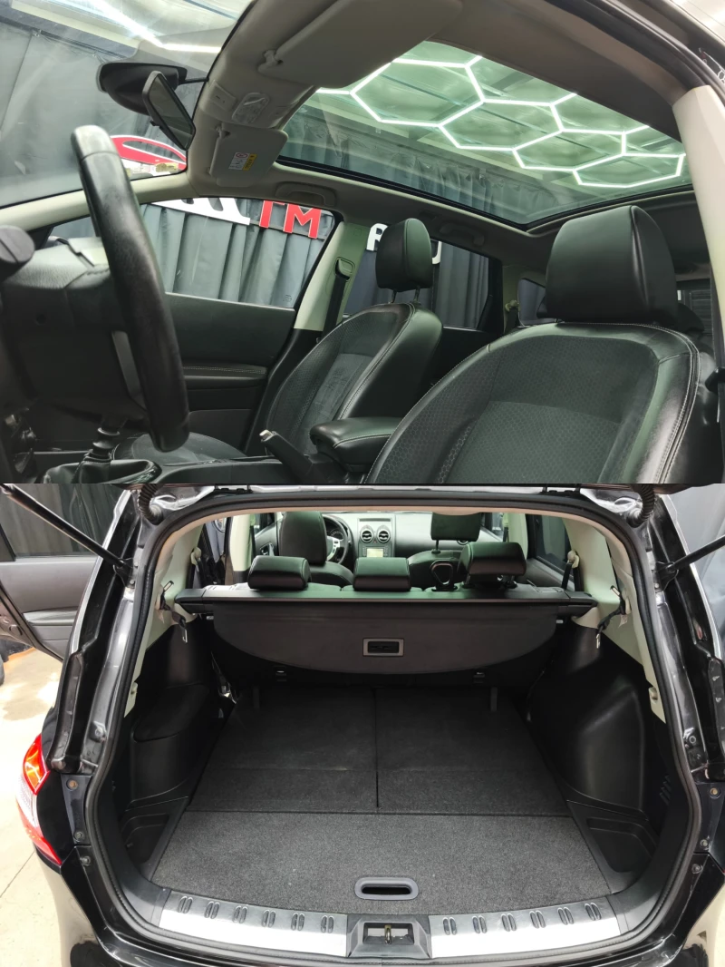 Nissan Qashqai + 2 1.6dci 131k.c* NAVI* PANORAMA* 360 CAM* , снимка 15 - Автомобили и джипове - 52489611