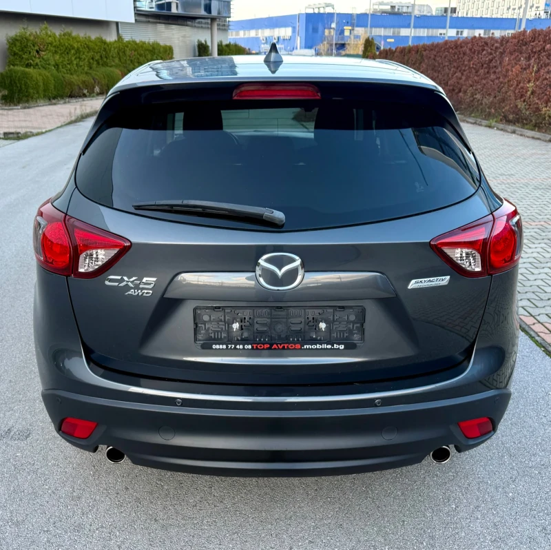 Mazda CX-5 2.2D/150kc/AWD/6ck/* Attraction* /Печка/Подгрев/PD, снимка 5 - Автомобили и джипове - 52619470