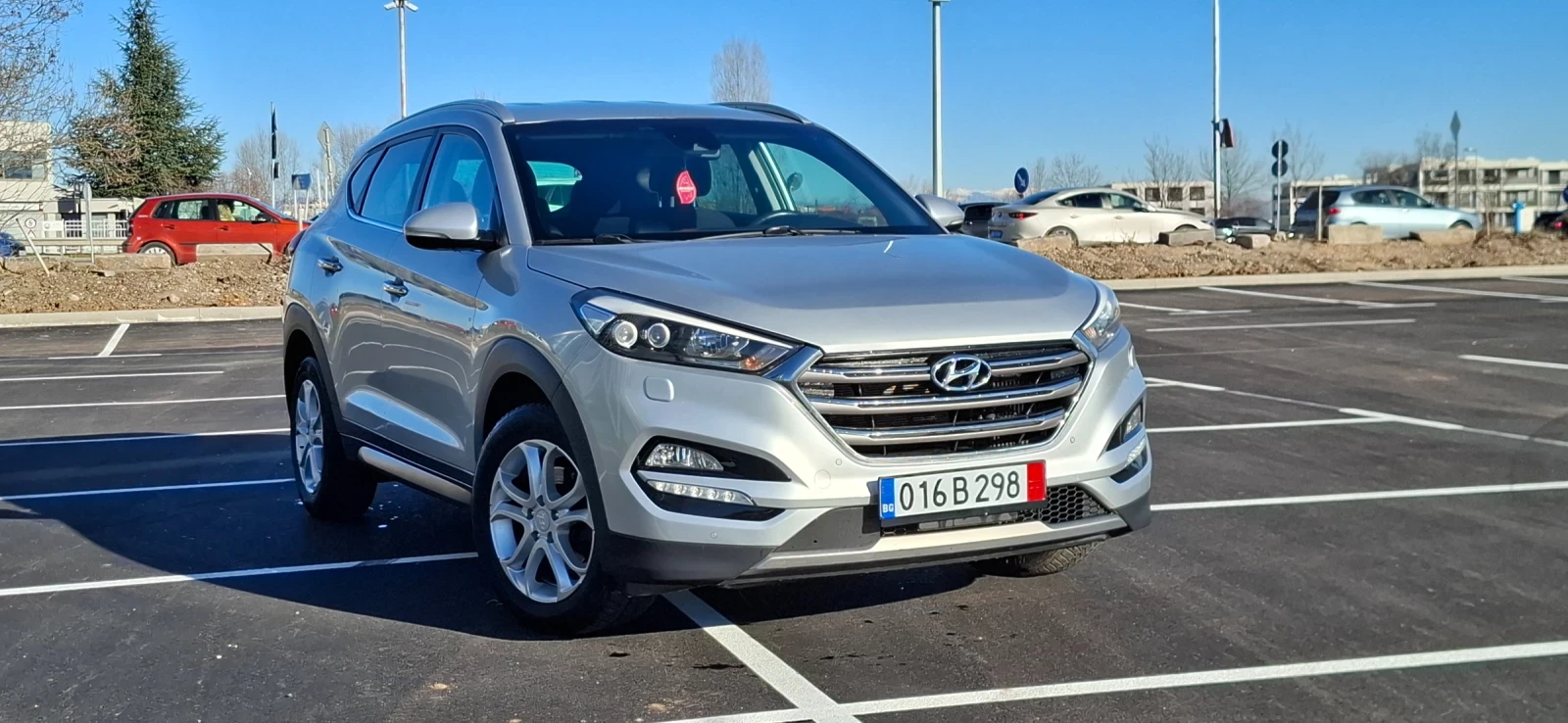 Hyundai Tucson 2.0 Awd 184kc Line  Xenon Led Aвтоматик!!, снимка 1
