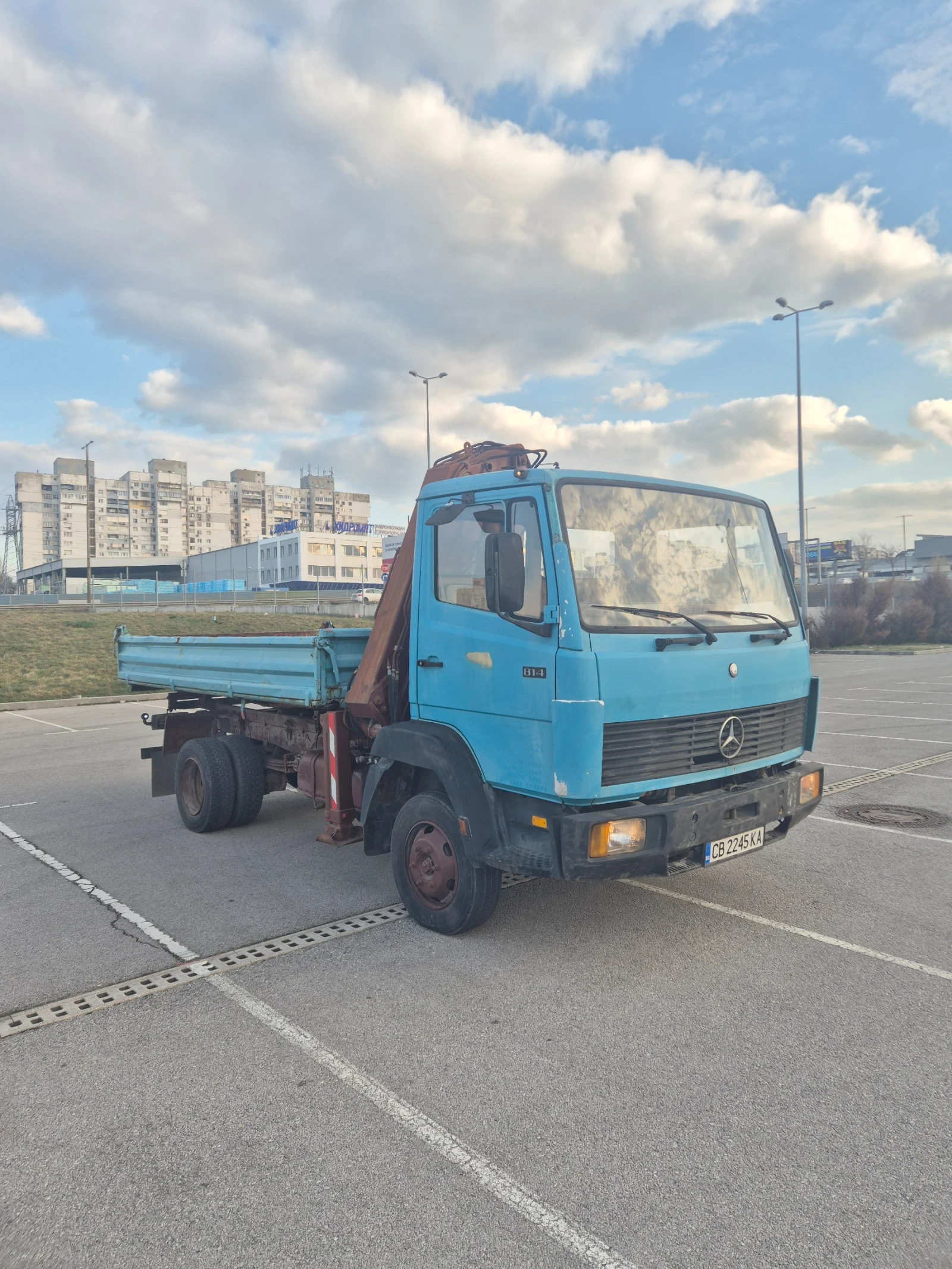 Mercedes-Benz 814 6цил, снимка 6 - Камиони - 54114576