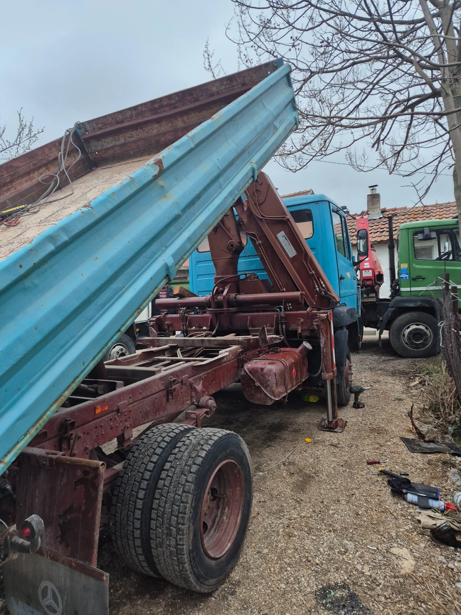 Mercedes-Benz 814 6цил, снимка 12 - Камиони - 54114576