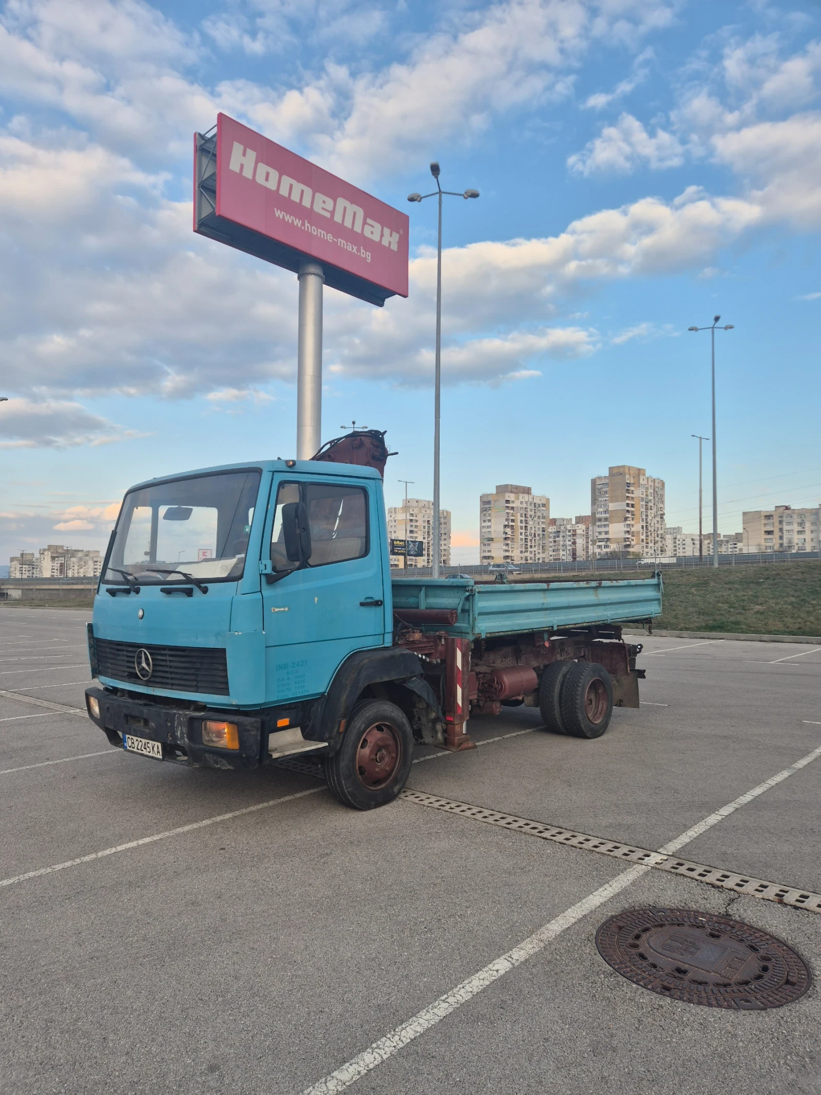 Mercedes-Benz 814 6цил, снимка 7 - Камиони - 54114576