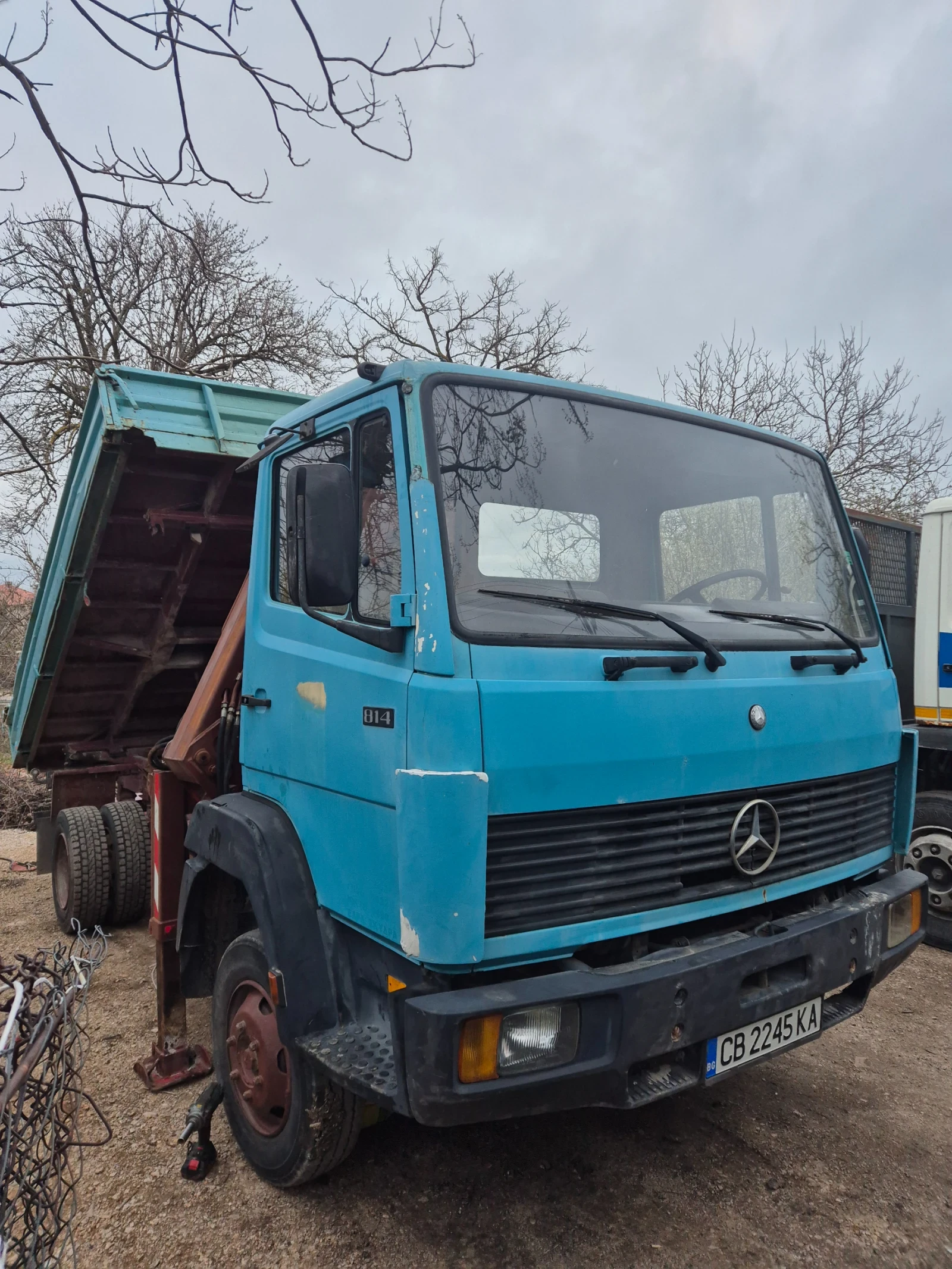 Mercedes-Benz 814 6цил, снимка 14 - Камиони - 54114576