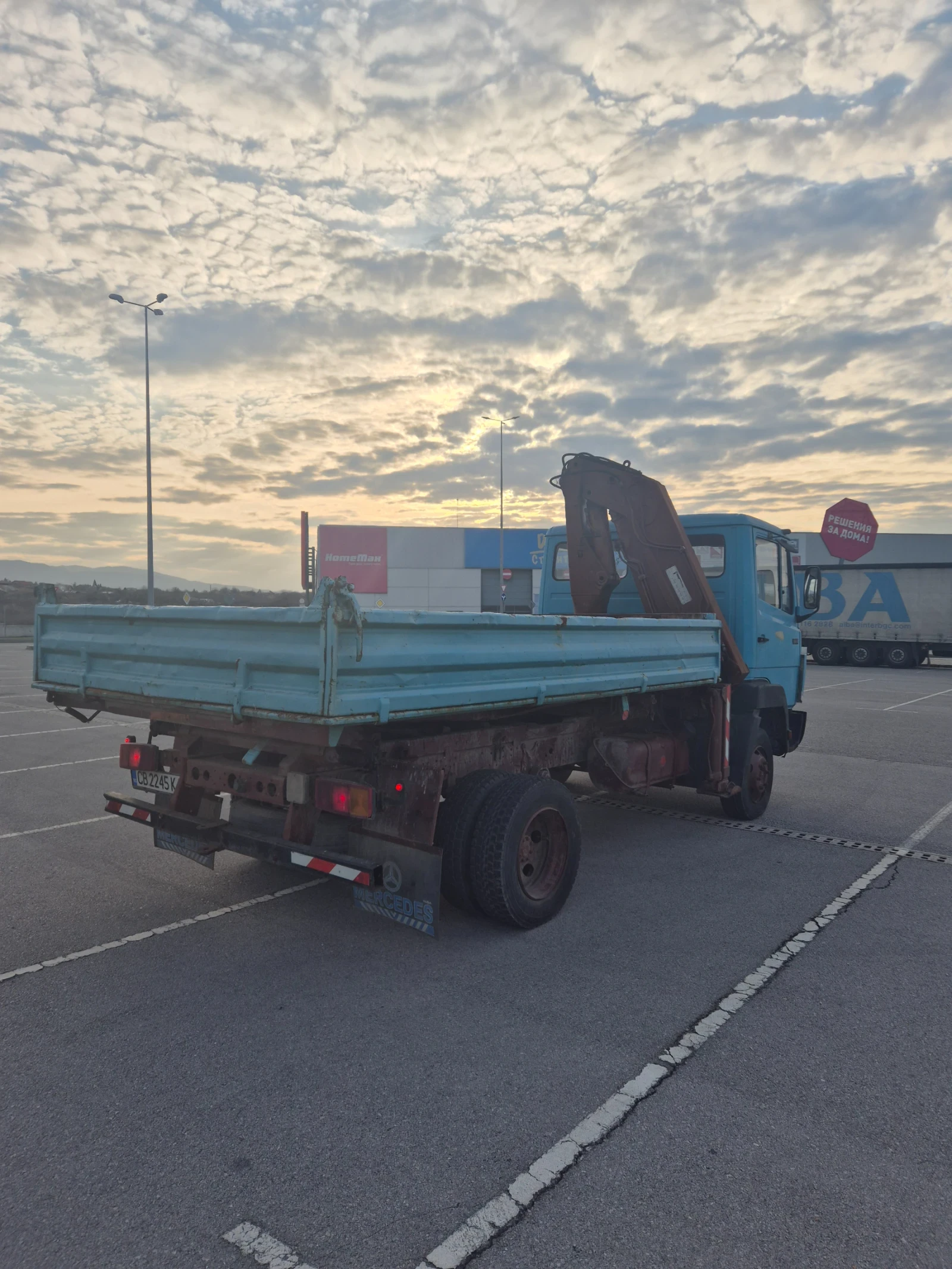 Mercedes-Benz 814 6цил, снимка 9 - Камиони - 54114576