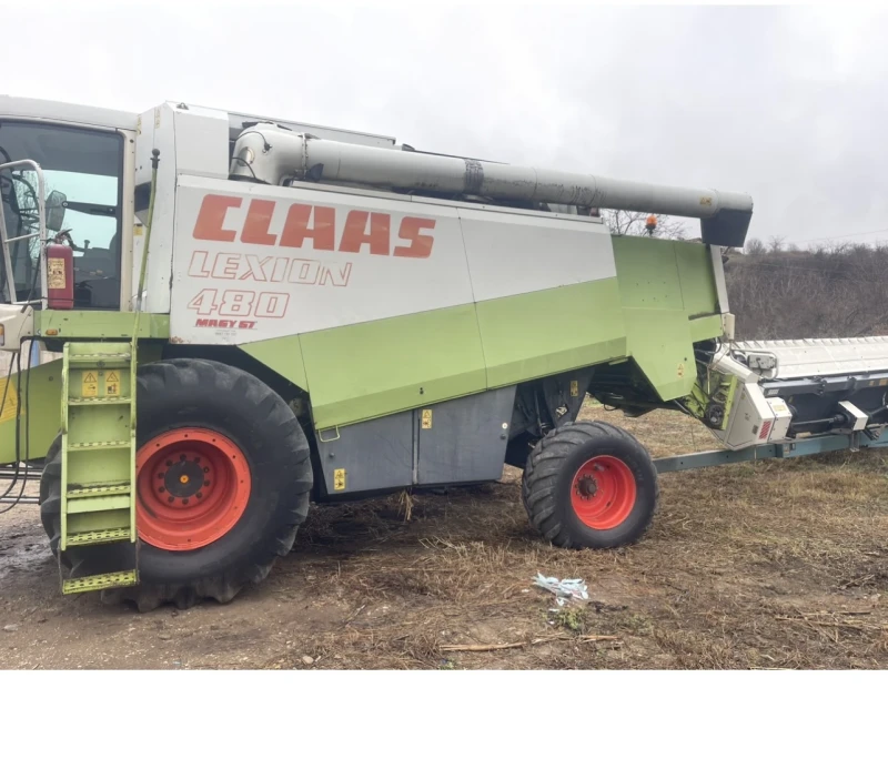 Комбайн Claas LEXION 480 Vario 7.50 + 8.40 безредов , снимка 3 - Селскостопанска техника - 52474254