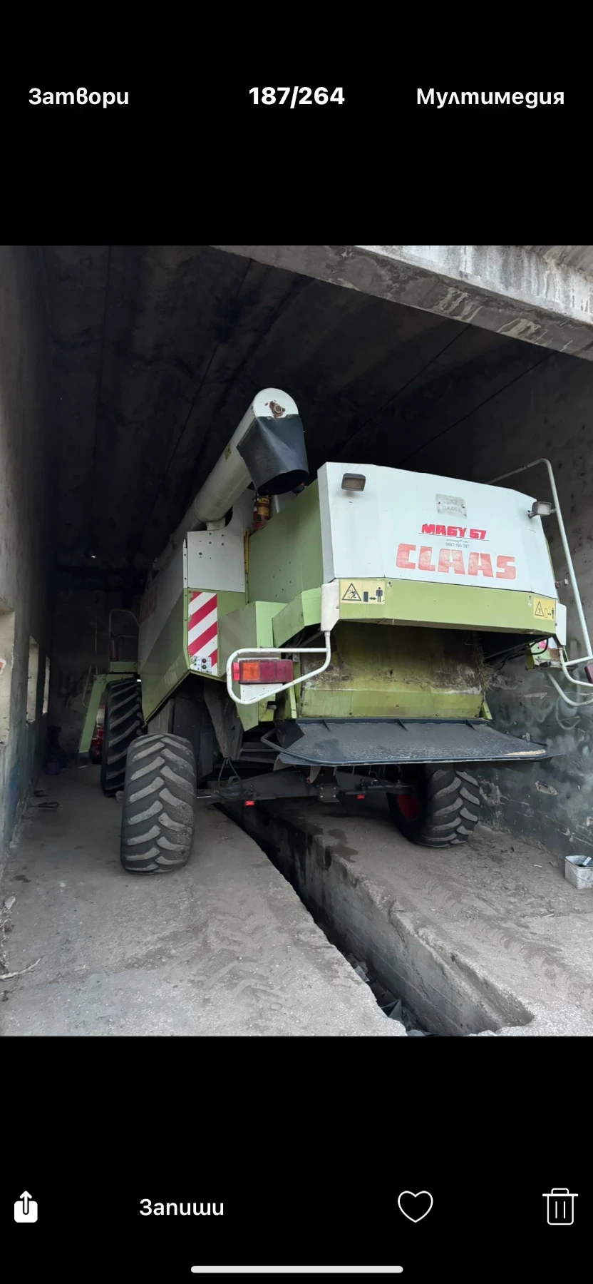 Комбайн Claas LEXION 480 Vario 7.50 + 8.40 безредов  - изображение 4