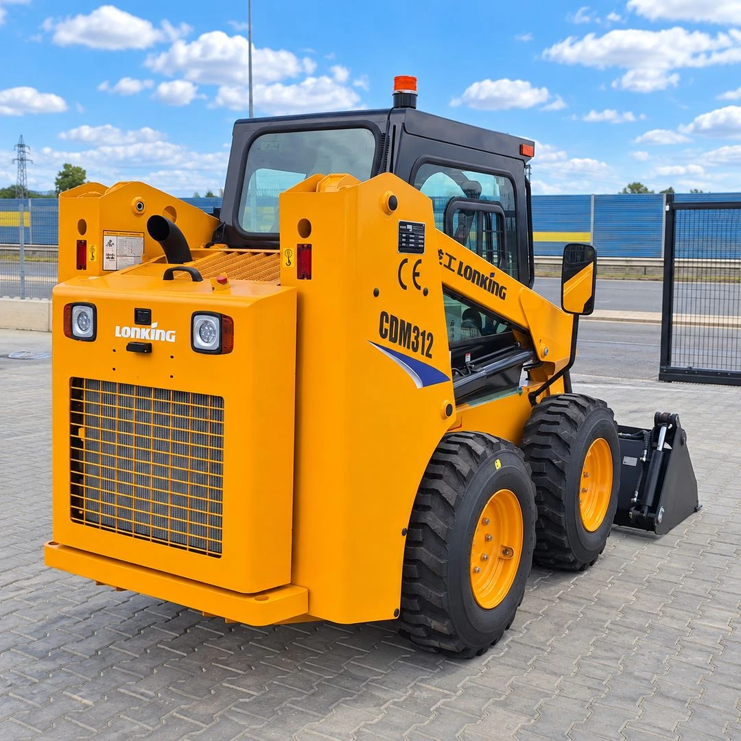 Мини челни товарачи Друга Lonking CDM312-HIGH FLOW, + кофа 4в1, + вилици, снимка 5 - Индустриална техника - 55922620
