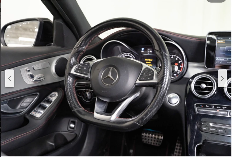 Mercedes-Benz C 450 AMG 4MATIC* 360КАМЕРА* КЕЙЛЕС* LANE* ASSIST* , снимка 10 - Автомобили и джипове - 51897532