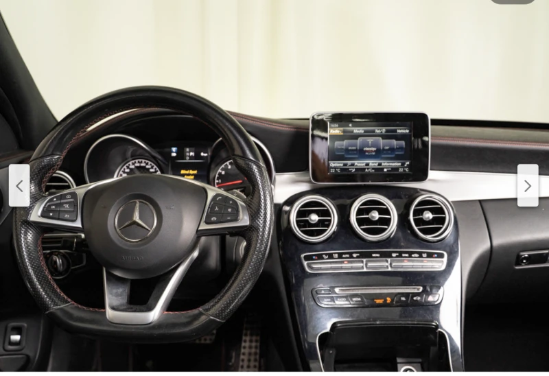 Mercedes-Benz C 450 AMG 4MATIC* 360КАМЕРА* КЕЙЛЕС* LANE* ASSIST* , снимка 9 - Автомобили и джипове - 51897532
