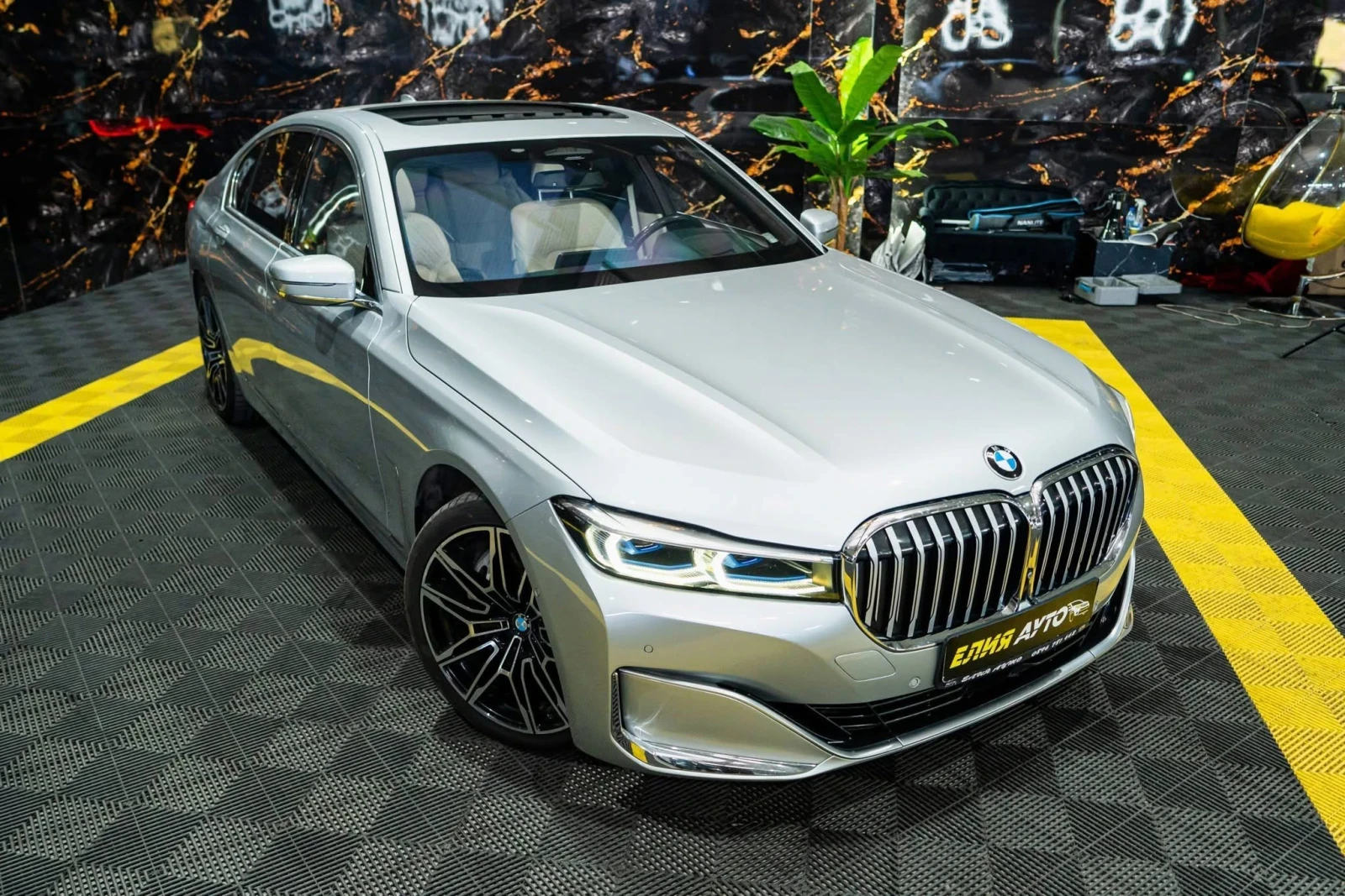 BMW 730 D XDRIVE LONG LED HUD 360 H&K ЛИЗИНГ 100%, снимка 5 - Автомобили и джипове - 56193583