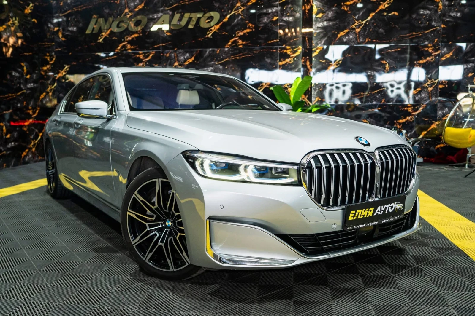 BMW 730 D XDRIVE LONG LED HUD 360 H&K ЛИЗИНГ 100%, снимка 4 - Автомобили и джипове - 56193583