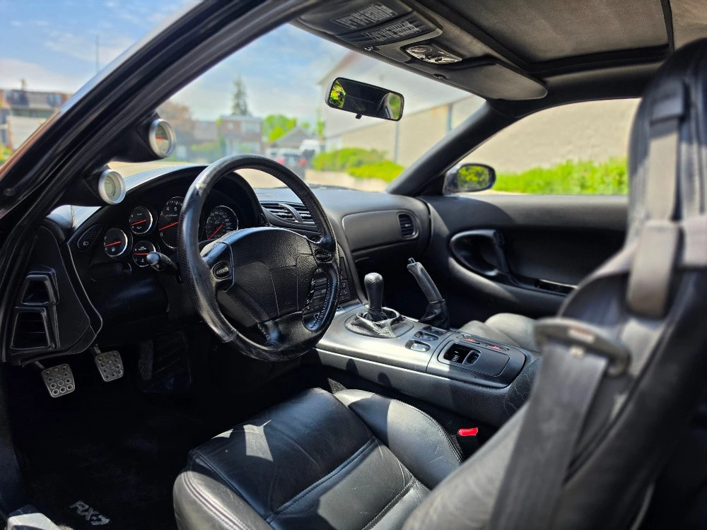 Mazda Rx-7 * РЪЧКА * 1 СОБСТВЕНИК * БЕЗ ИНЦИДЕНТИ, снимка 10 - Автомобили и джипове - 56198228