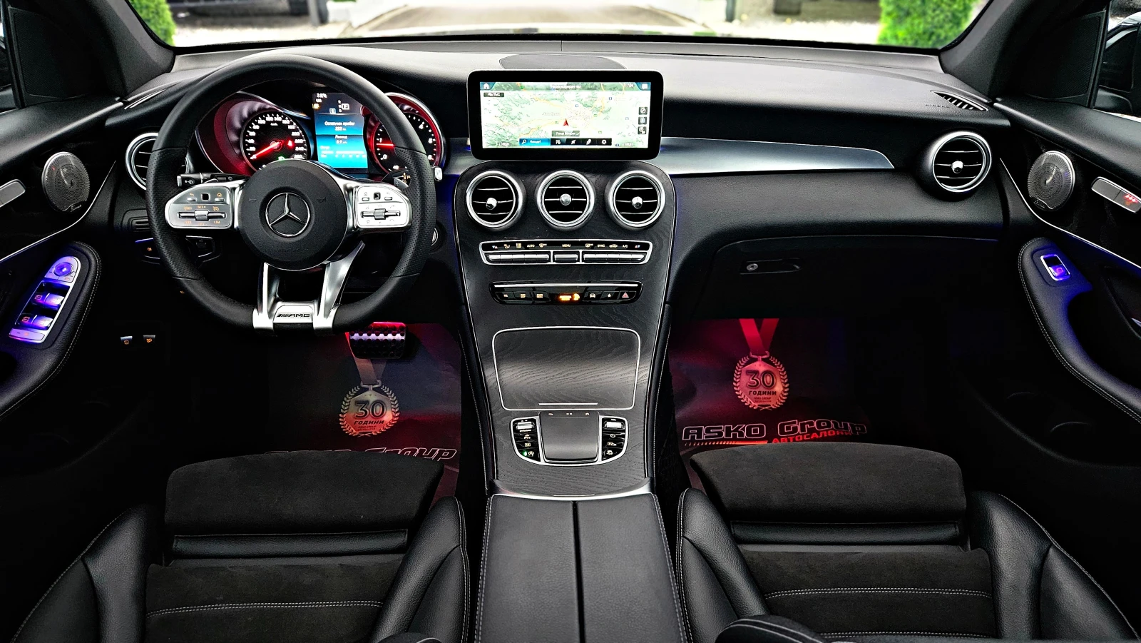 Mercedes-Benz GLC 220 AMG/GERMANY/PANO/CAMERA/�������/CAR PLAY/AMBI/LIZI | Mobile.bg � ����������� 9