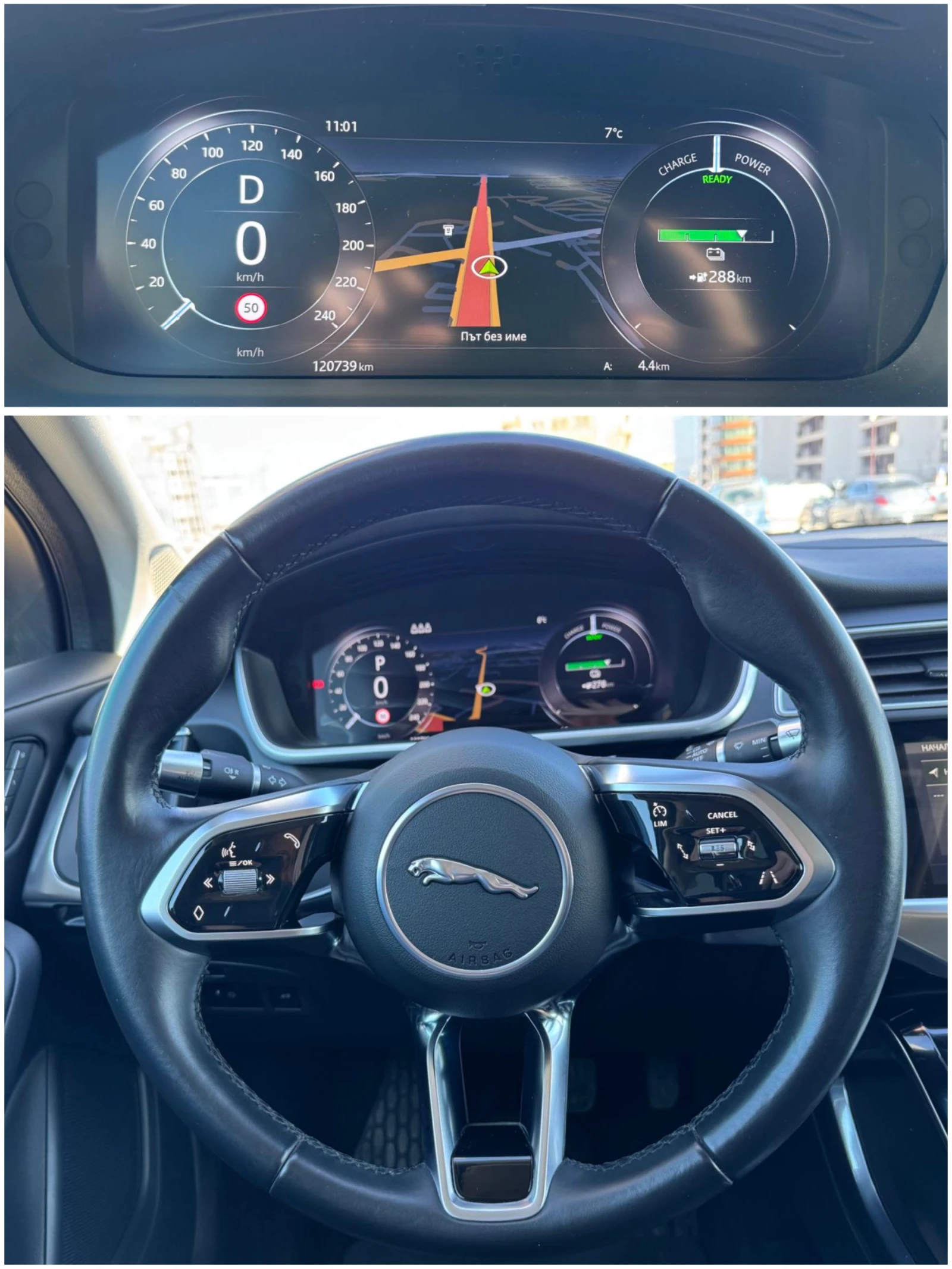 Jaguar I-Pace EV400 HSE * 4x4 * ЛИЗИНГ * , снимка 8 - Автомобили и джипове - 53839499