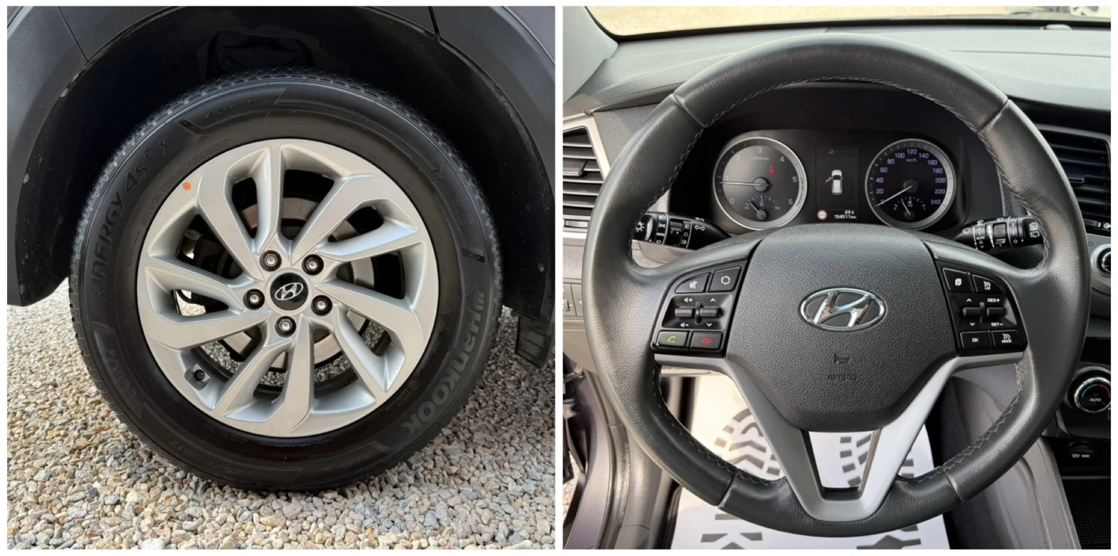 Hyundai Tucson 1.7CRDI* НАВИ* КОЖА* ПАНОРАМА, снимка 14 - Автомобили и джипове - 54777106