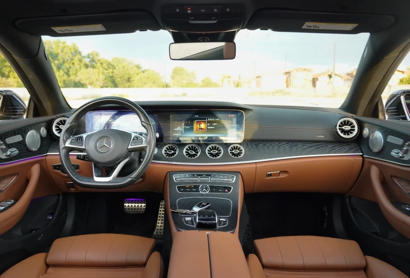 Mercedes-Benz E 400 4MATIC Coupe AMG LINE, снимка 9 - Автомобили и джипове - 52568252