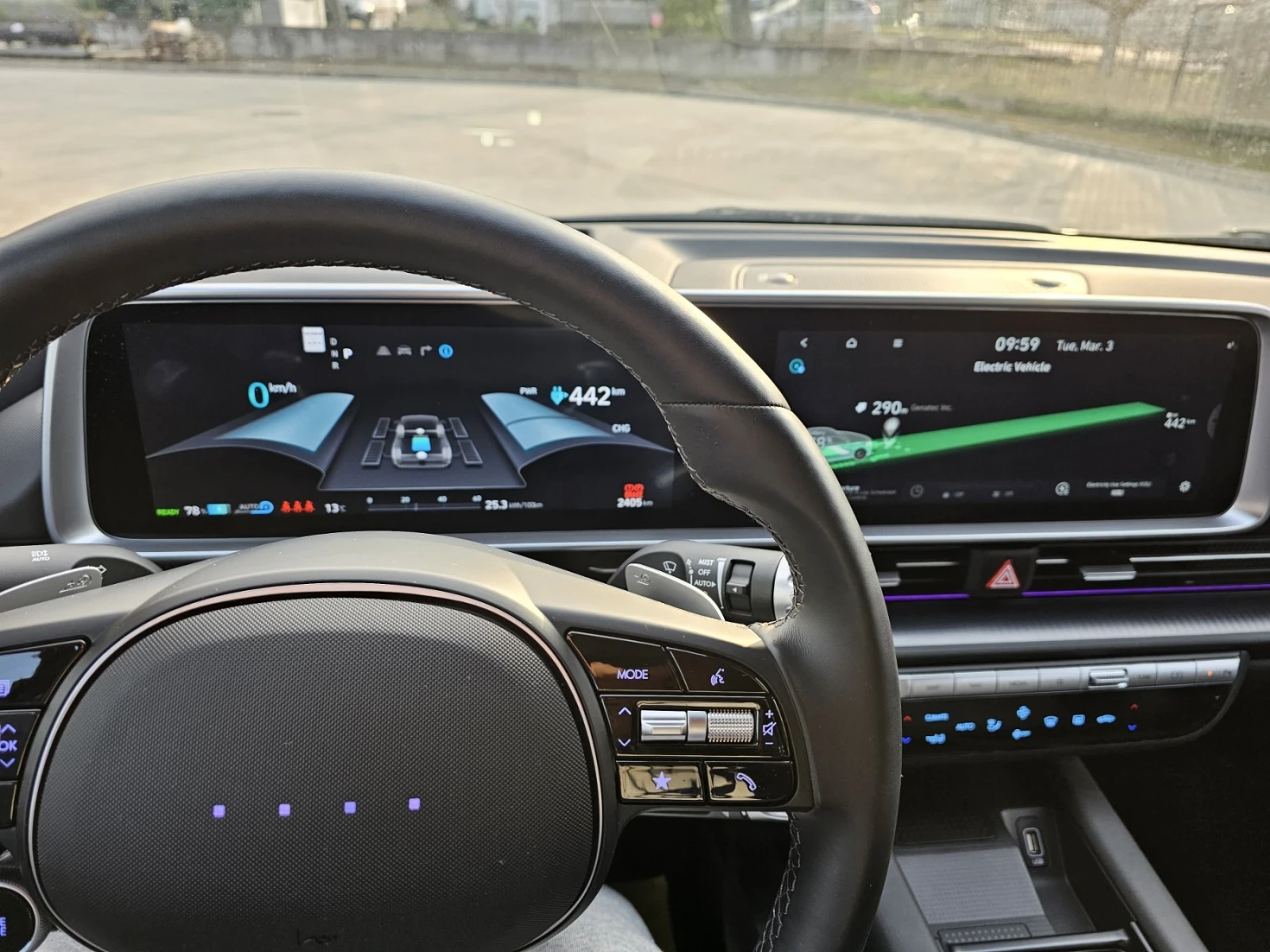 Hyundai Ioniq 6 AWD/нов/2400км/ultimate/full/, снимка 7 - Автомобили и джипове - 53892766