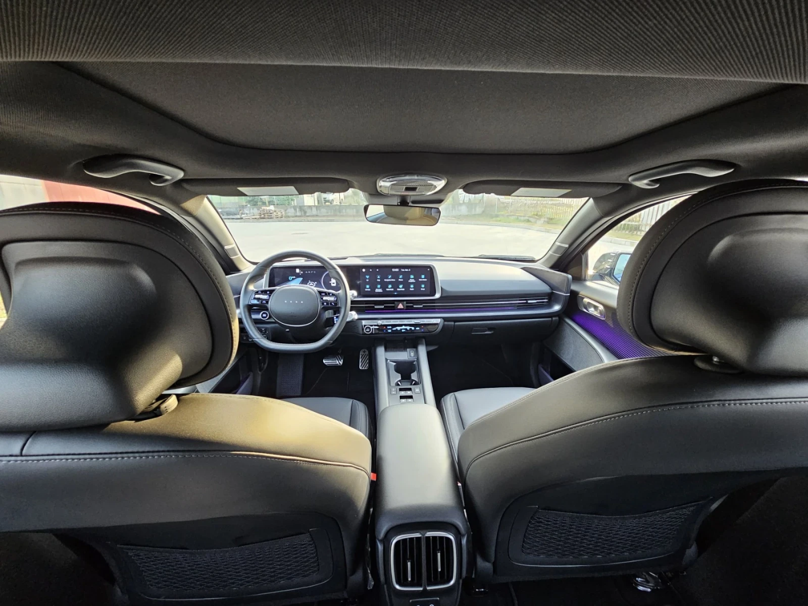 Hyundai Ioniq 6 AWD/нов/2400км/ultimate/full/, снимка 8 - Автомобили и джипове - 53892766