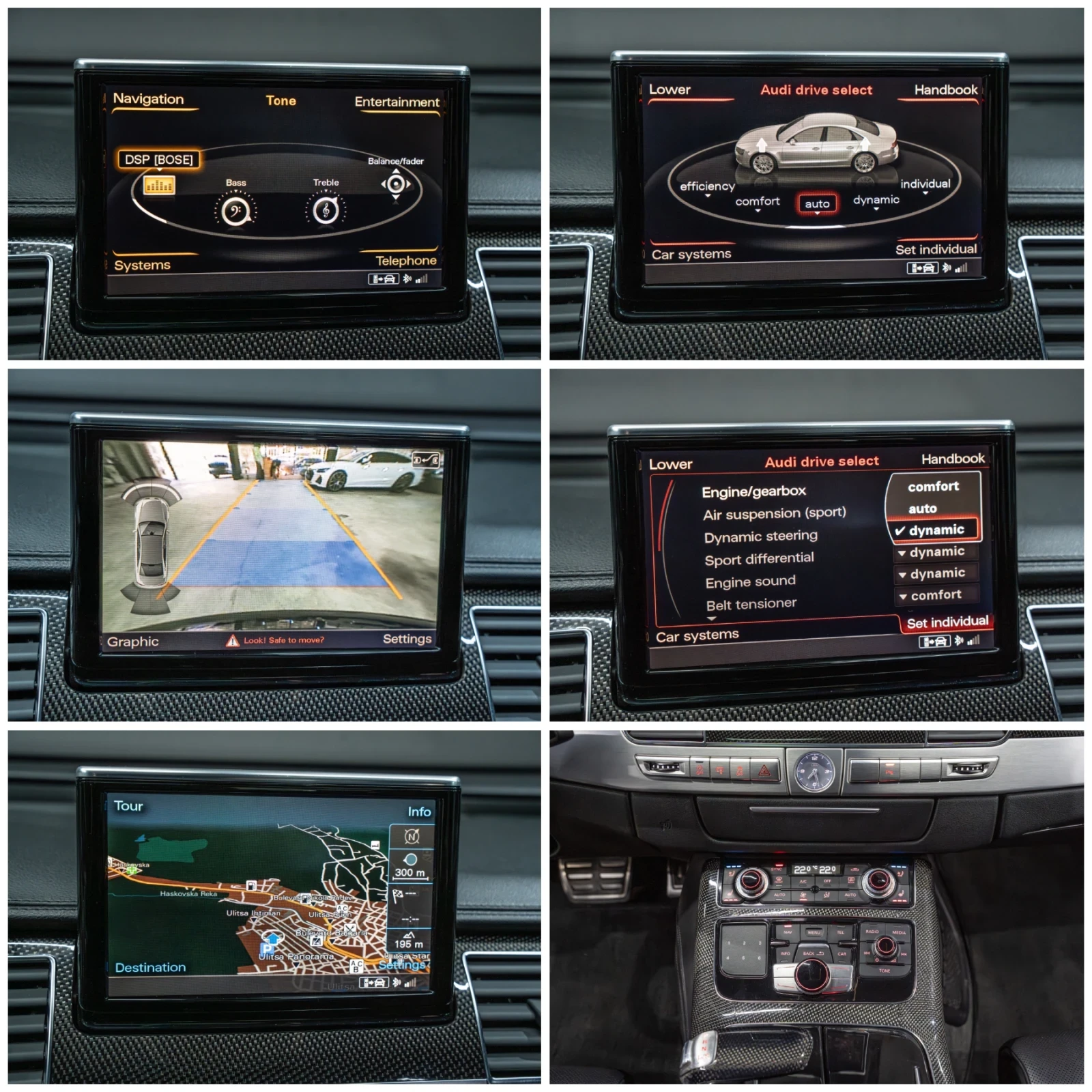 Audi S8 4.0 TFSI / CARBON / MASSAGE / STAGE 1 / BOSE / F1 | Mobile.bg � ����������� 12