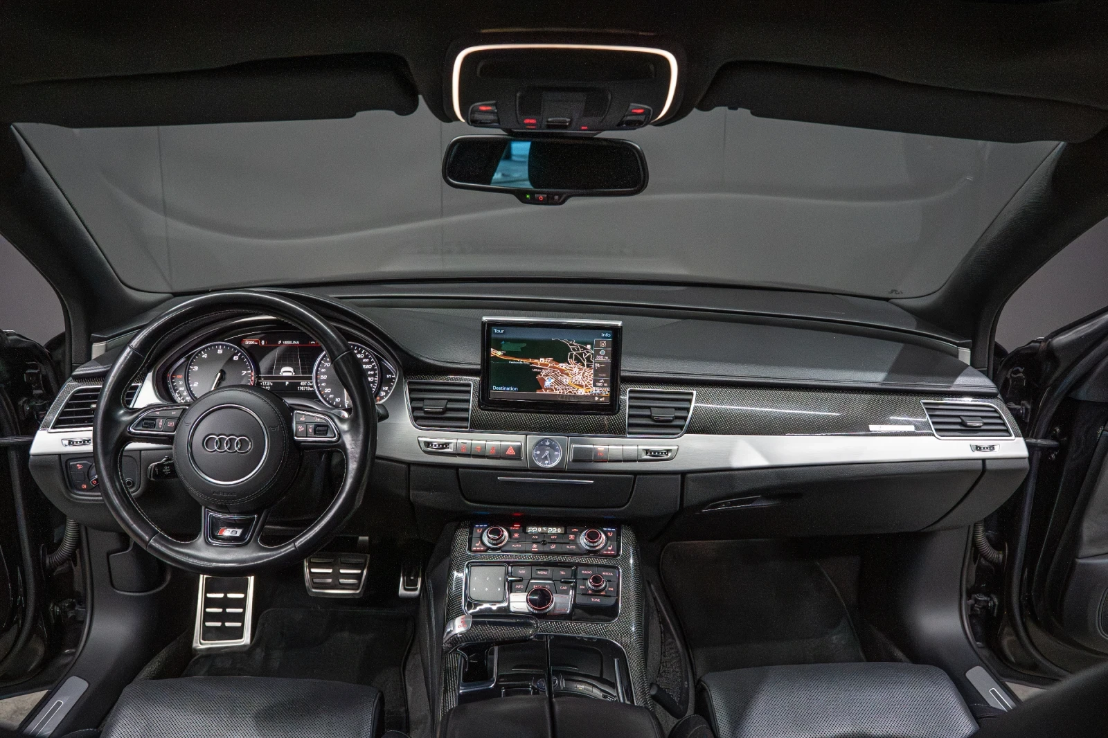 Audi S8 4.0 TFSI / CARBON / MASSAGE / STAGE 1 / BOSE / F1 | Mobile.bg � ����������� 9