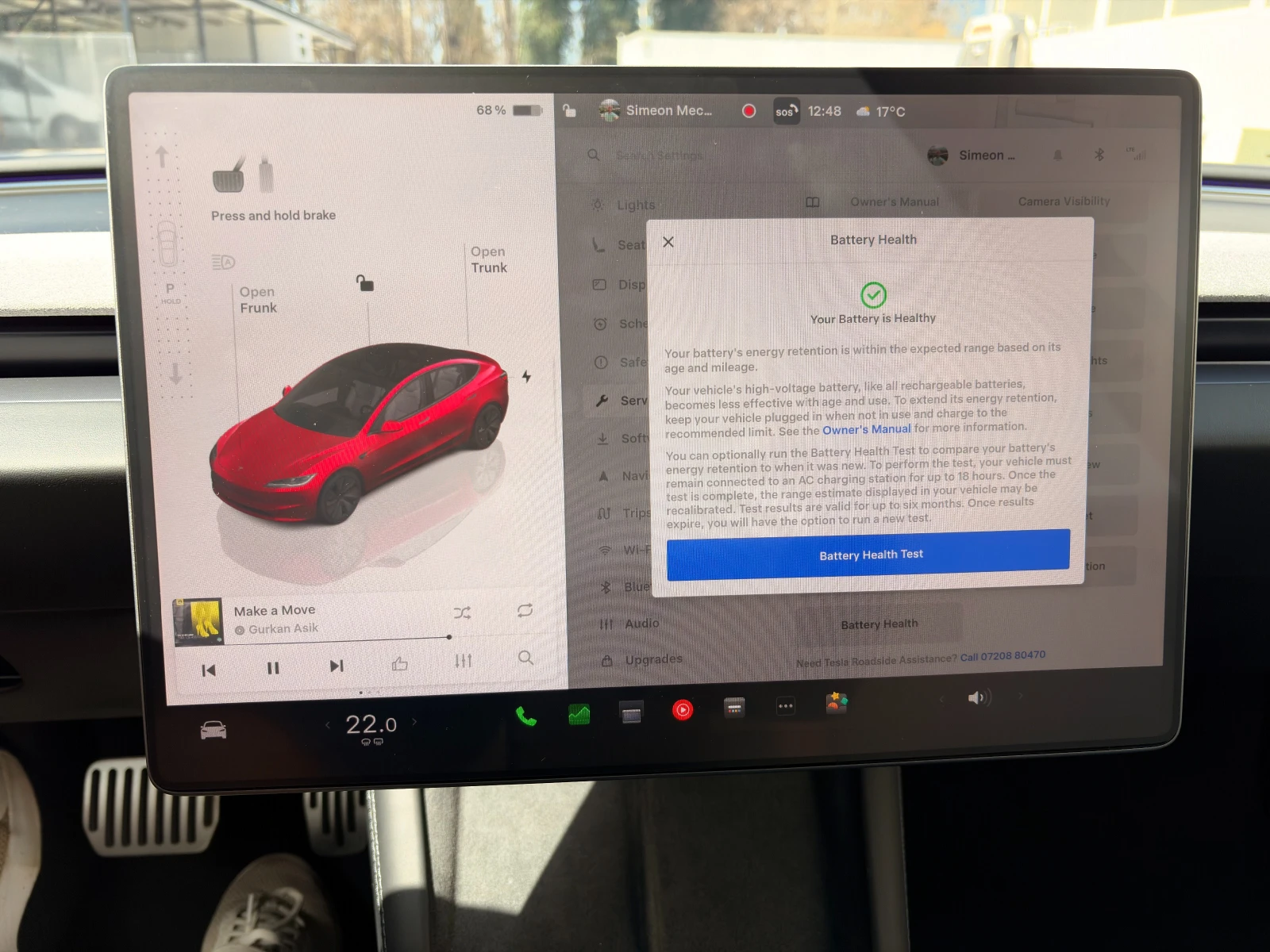 Tesla Model 3 Highland Long Range AWD, снимка 17 - Автомобили и джипове - 54137683