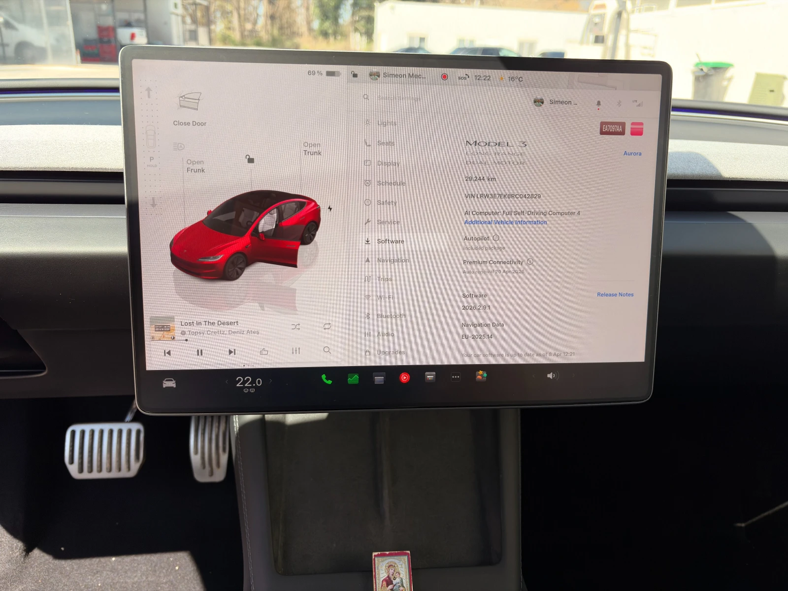 Tesla Model 3 Highland Long Range AWD, снимка 15 - Автомобили и джипове - 54137683