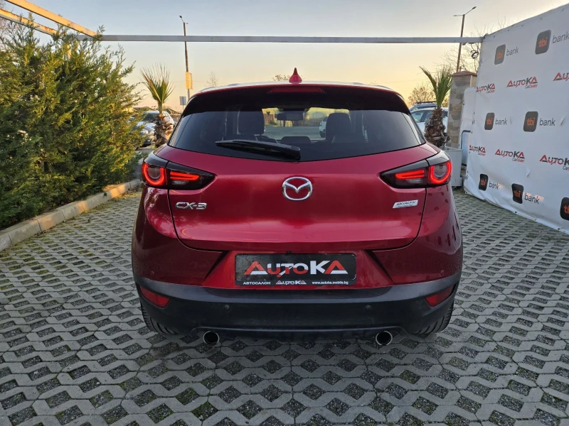 Mazda CX-3 1.8D= АВТОМАТ= FACE= CAR PLAY= DISTRONIC= FULL, снимка 4 - Автомобили и джипове - 52817664