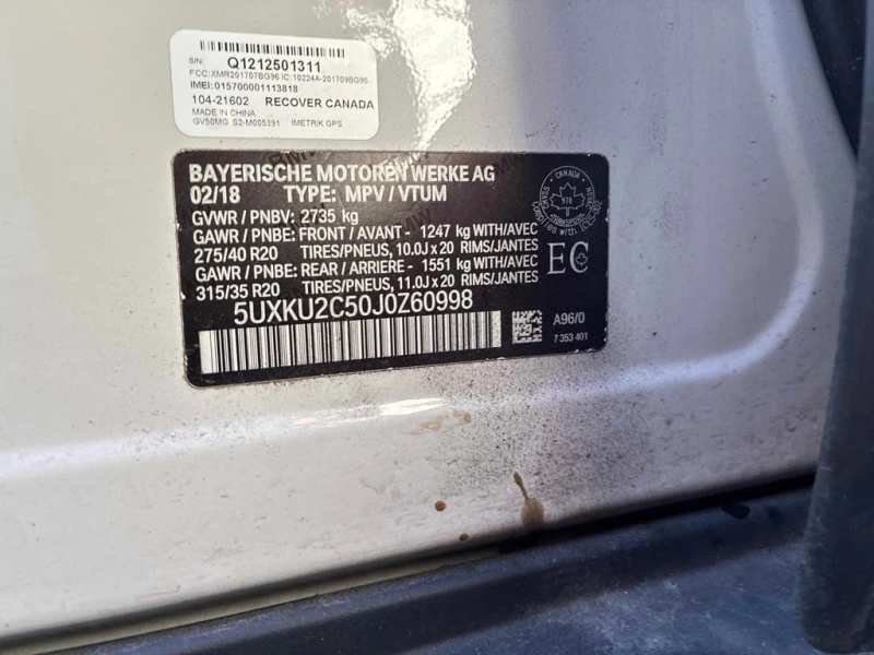 BMW X6 * xDrive35i * CARFAX * ПОДГРЕВ* ПАНОРАМА* , снимка 10 - Автомобили и джипове - 53450844