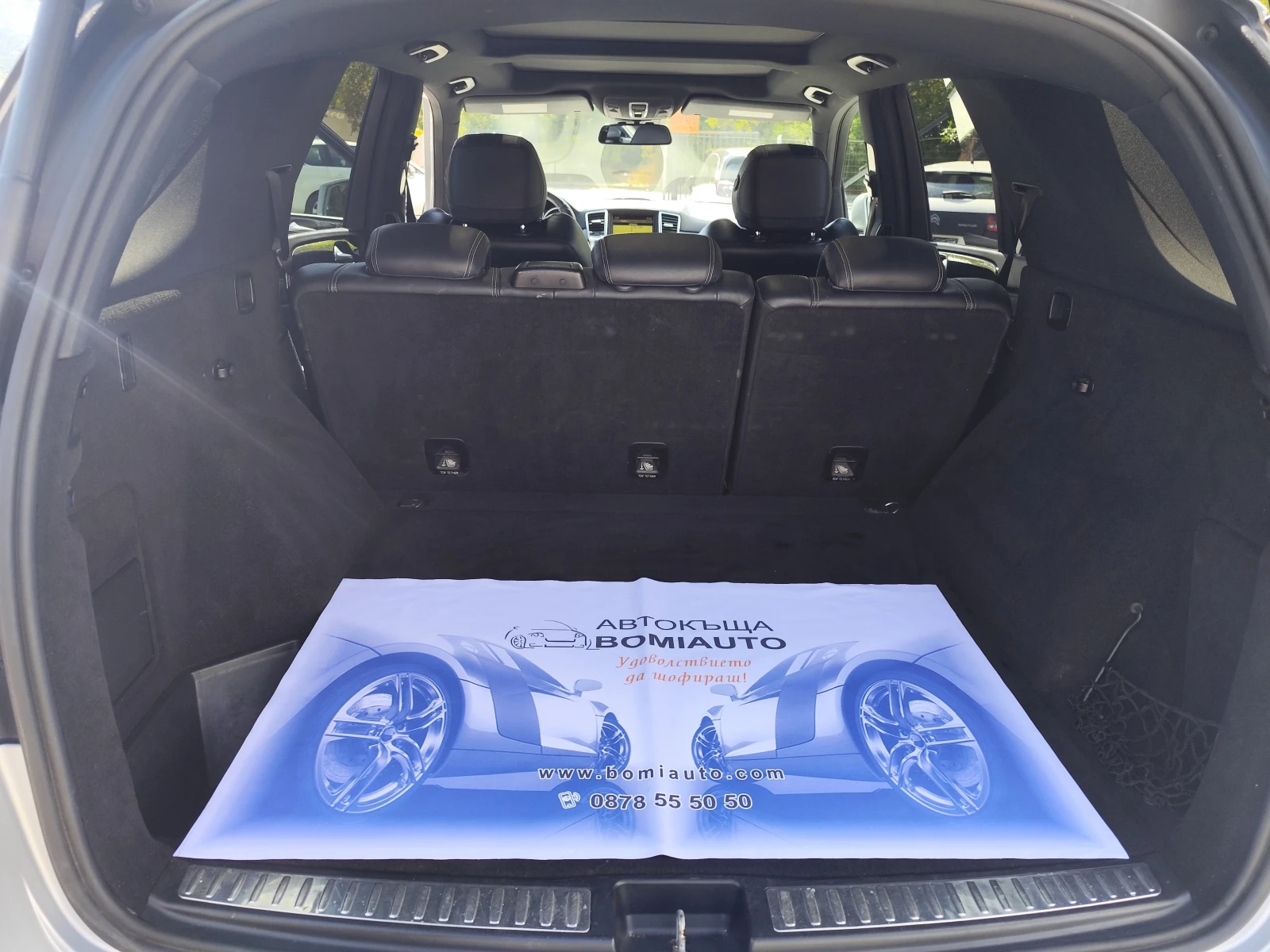 Mercedes-Benz ML 63 AMG LED/XENON* АВТОМАТИК* ПАНОРАМЕН ПОКРИВ* , снимка 14 - Автомобили и джипове - 55835731