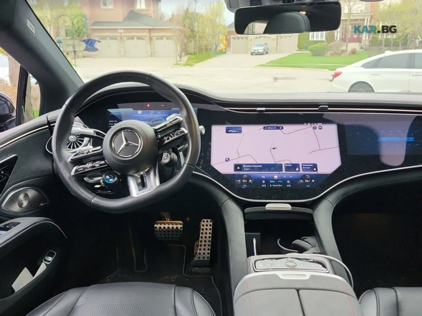 Mercedes-Benz EQS AMG Автокредит Цена до България, снимка 9 - Автомобили и джипове - 55090332