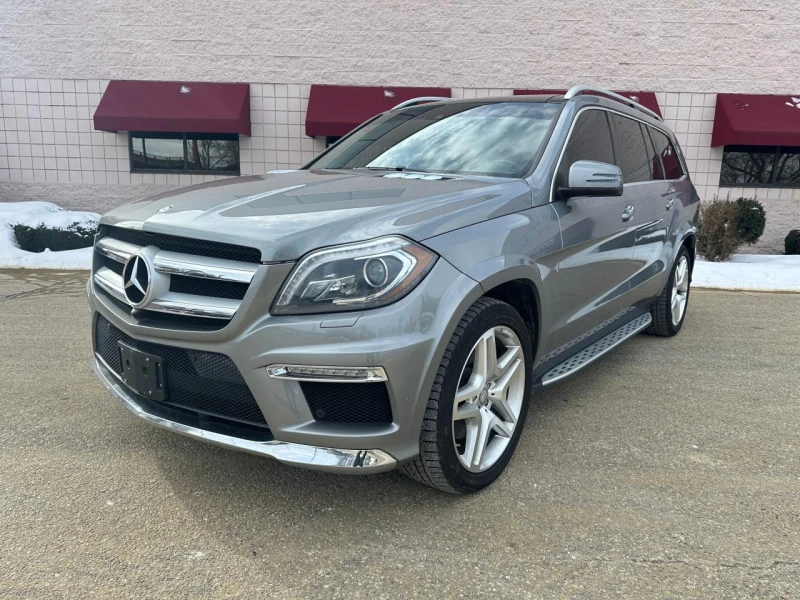 Mercedes-Benz GL 500 4MATIC * М. ТОЧКА * HARMAN * ПОДГРЕВ * , снимка 2 - Автомобили и джипове - 49221230