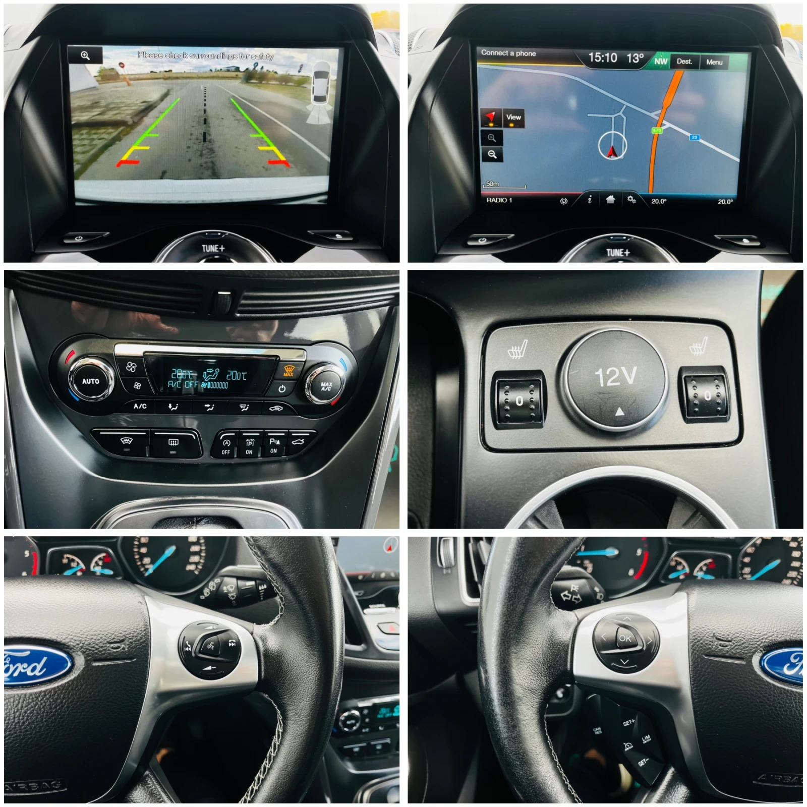 Ford Kuga 2, 0D-180k.c/4x4/��������/������/KEYLESS/NAVI/���! | Mobile.bg � ����������� 14