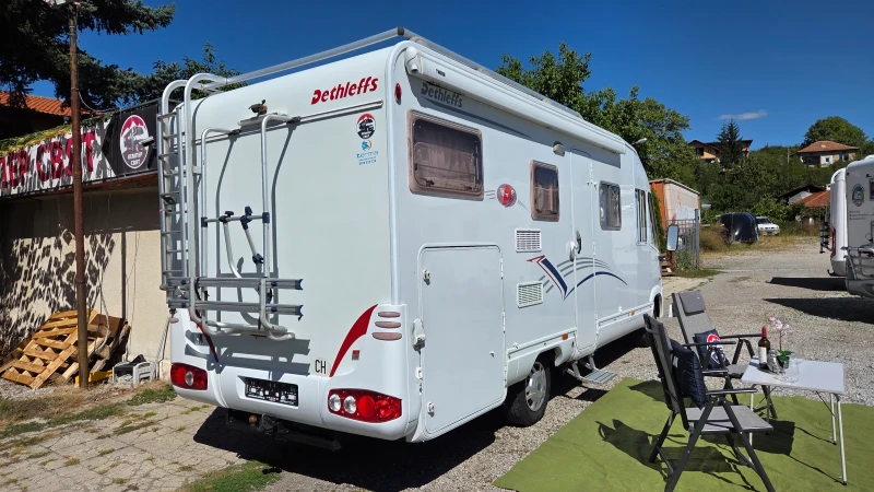Кемпер Dethleffs ADVANTAGE- XXL гараж.Климатик 150hp, снимка 3 - Каравани и кемпери - 51758593