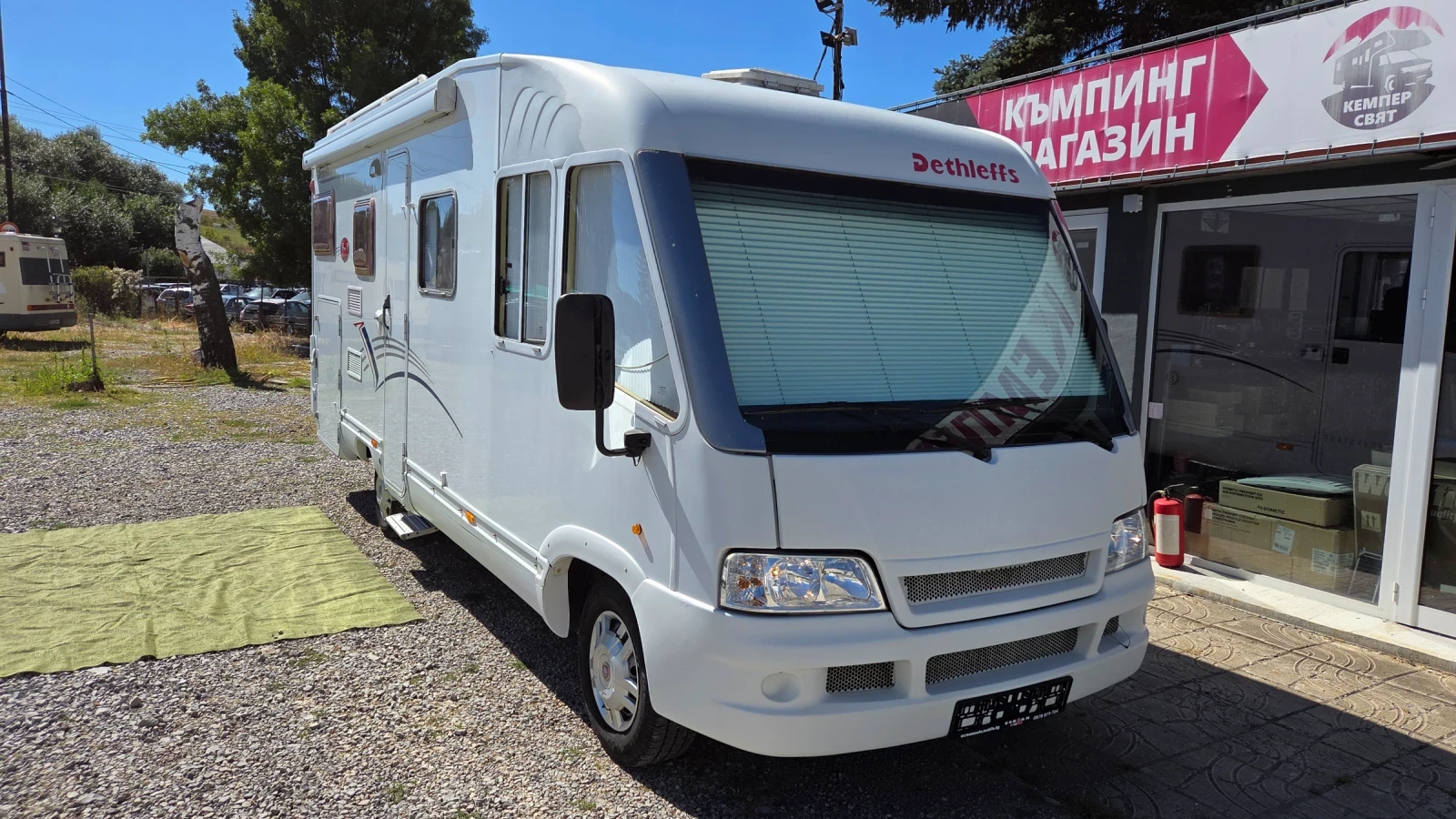 Кемпер Dethleffs ADVANTAGE- XXL гараж.Климатик 150hp, снимка 1