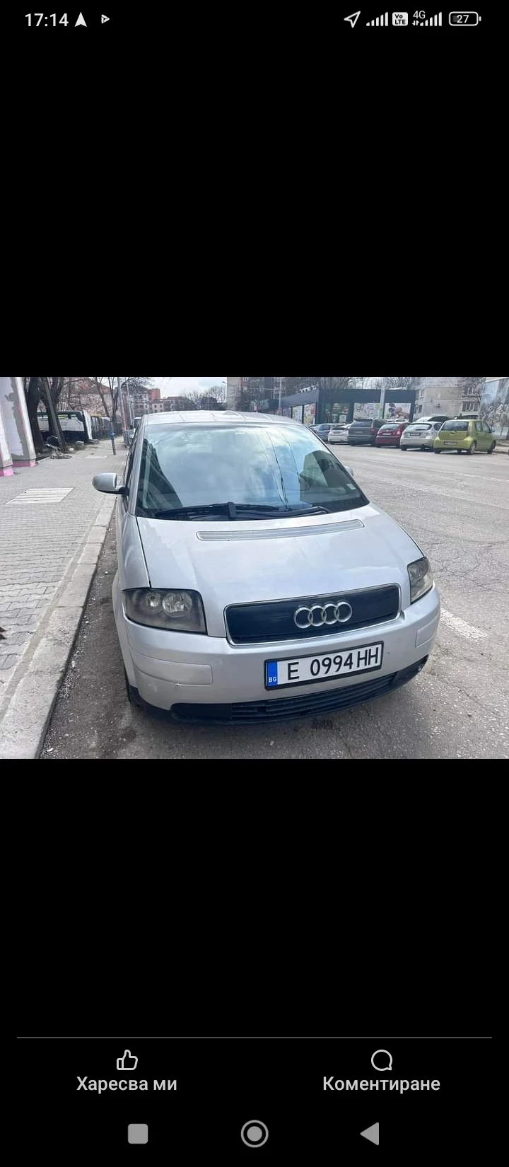 Audi A2 1.4TDI, снимка 6 - Автомобили и джипове - 47375301