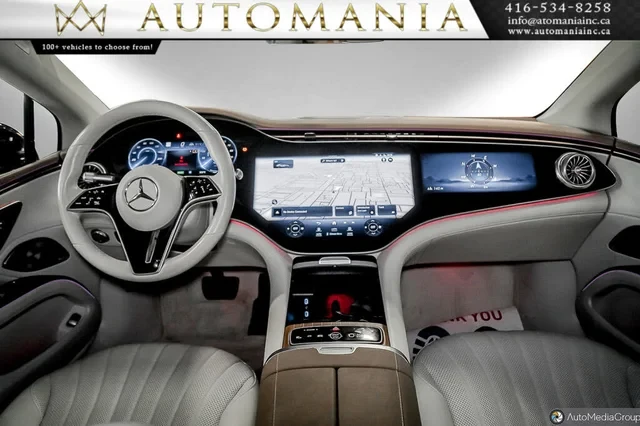 Mercedes-Benz EQS 580 4MATIC/PANORAMA/360/PREMUIM PACK, снимка 8 - Автомобили и джипове - 55135933