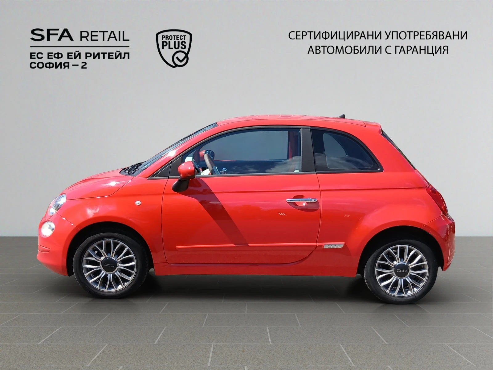 Fiat 500 1.2 Dualogic 69HP, снимка 8 - Автомобили и джипове - 55223495