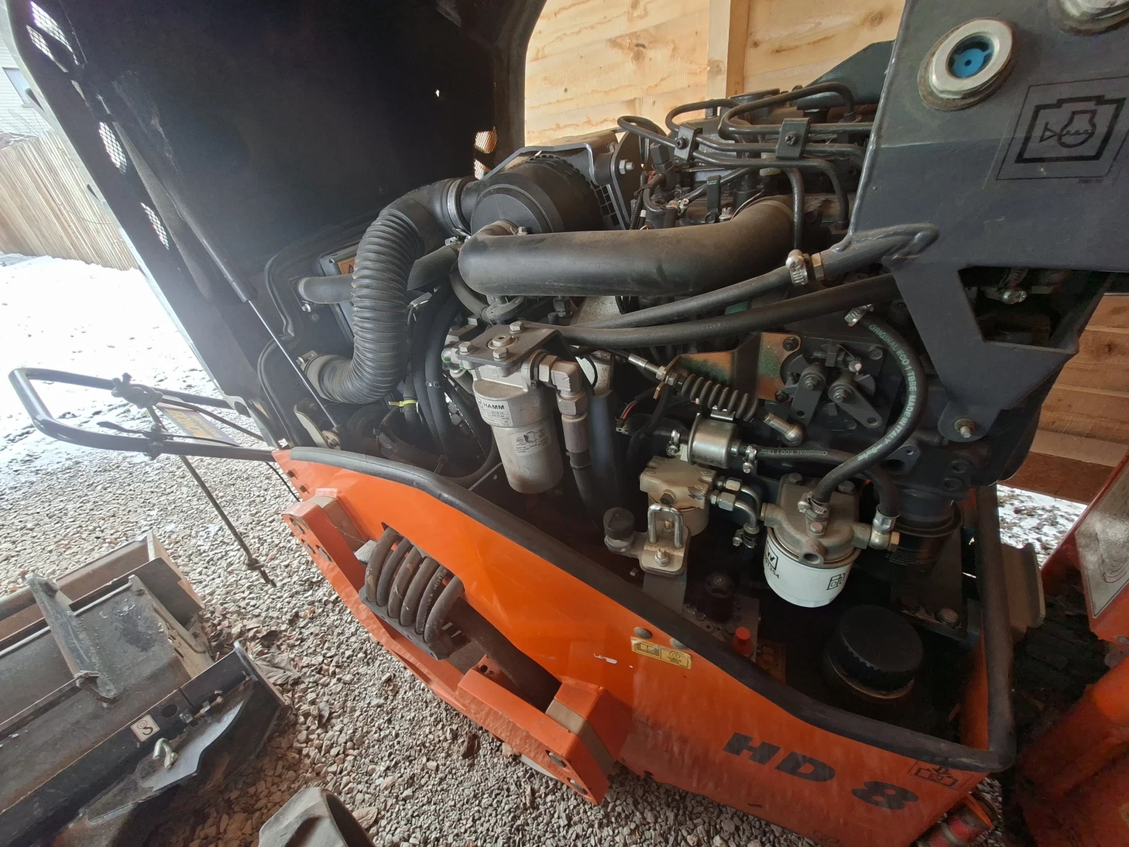 Валяк Hamm HD 8 - изображение 5