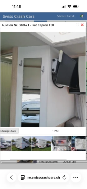 Кемпер SUNLIGHT Fiat Capron T60, снимка 7