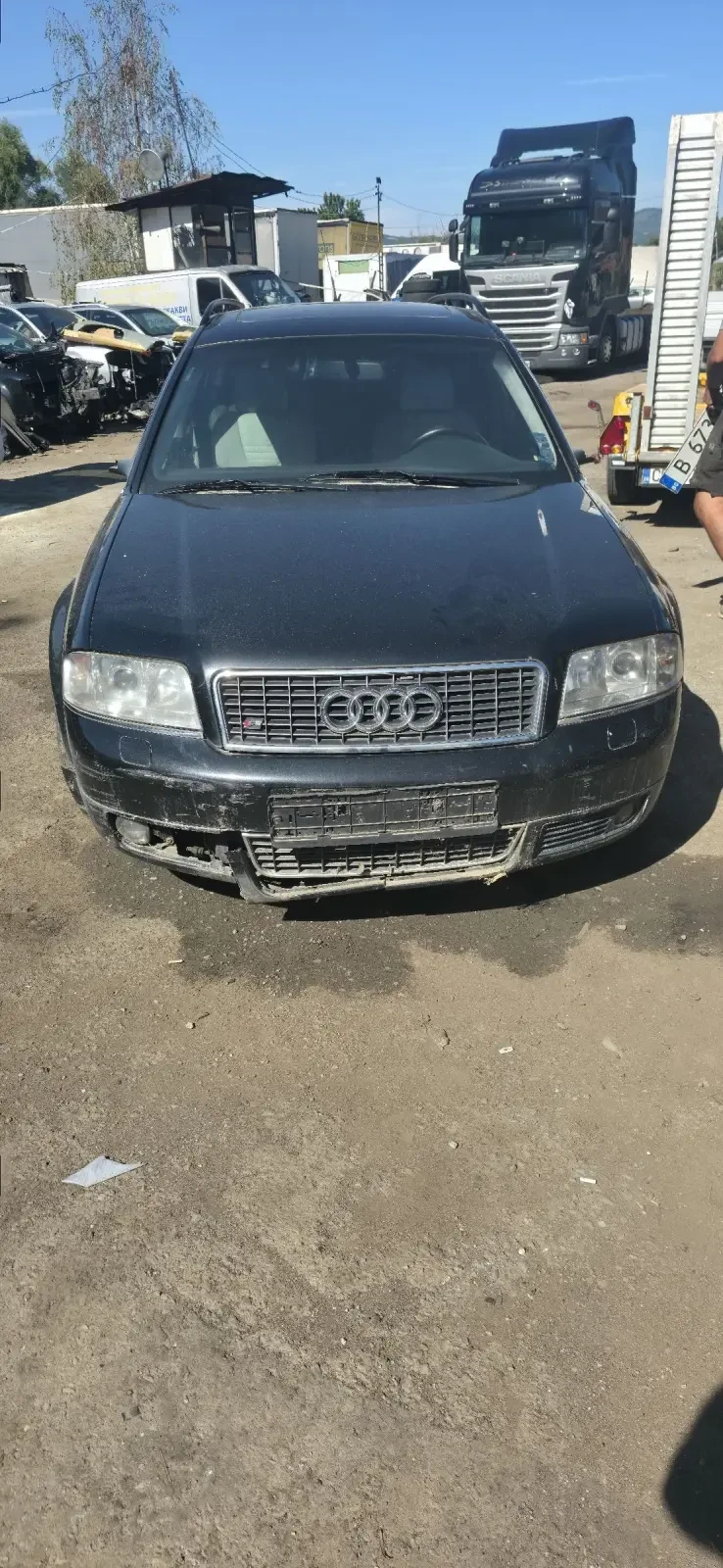 Audi S6 На части 