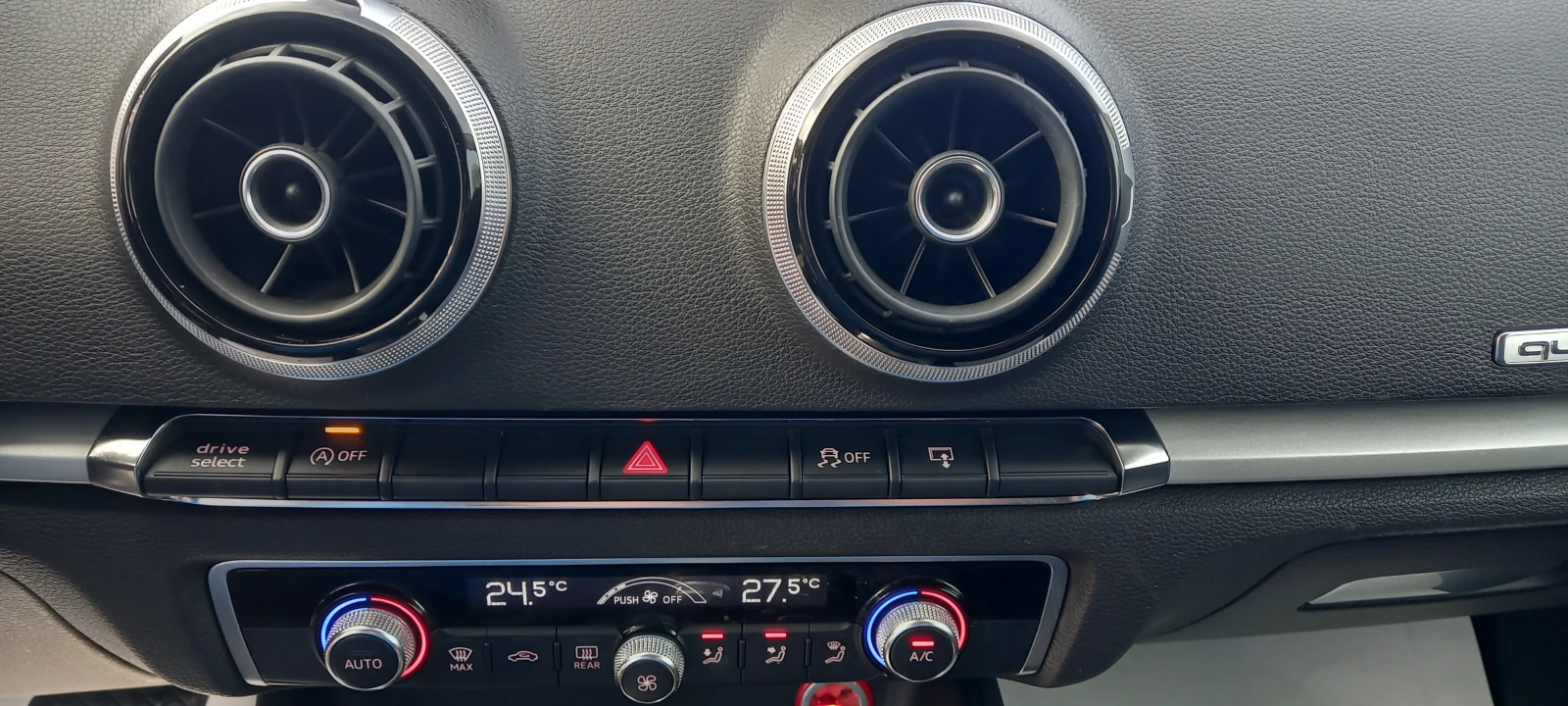 Audi A3 S-LiNE 4Х4 2.0D-184кс ИЗКЛЮЧИТЕЛН СЕРВИ КНИЖ УНИКТ, снимка 14 - Автомобили и джипове - 15268949