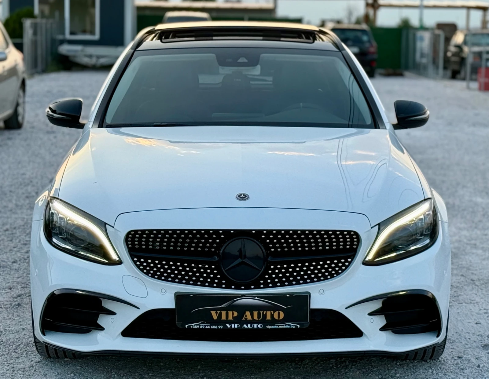 Mercedes-Benz C 220 AMG PACKET 4MATIC  9GTRINIC DIGITAL PANO MULTIBEAM - изображение 3