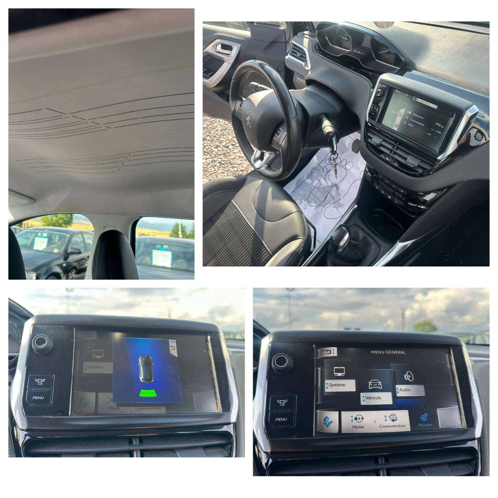 Peugeot 2008 1.6D 92HP 2014G NAVI SENSOR 157888km* evro5B, снимка 17 - Автомобили и джипове - 55123565