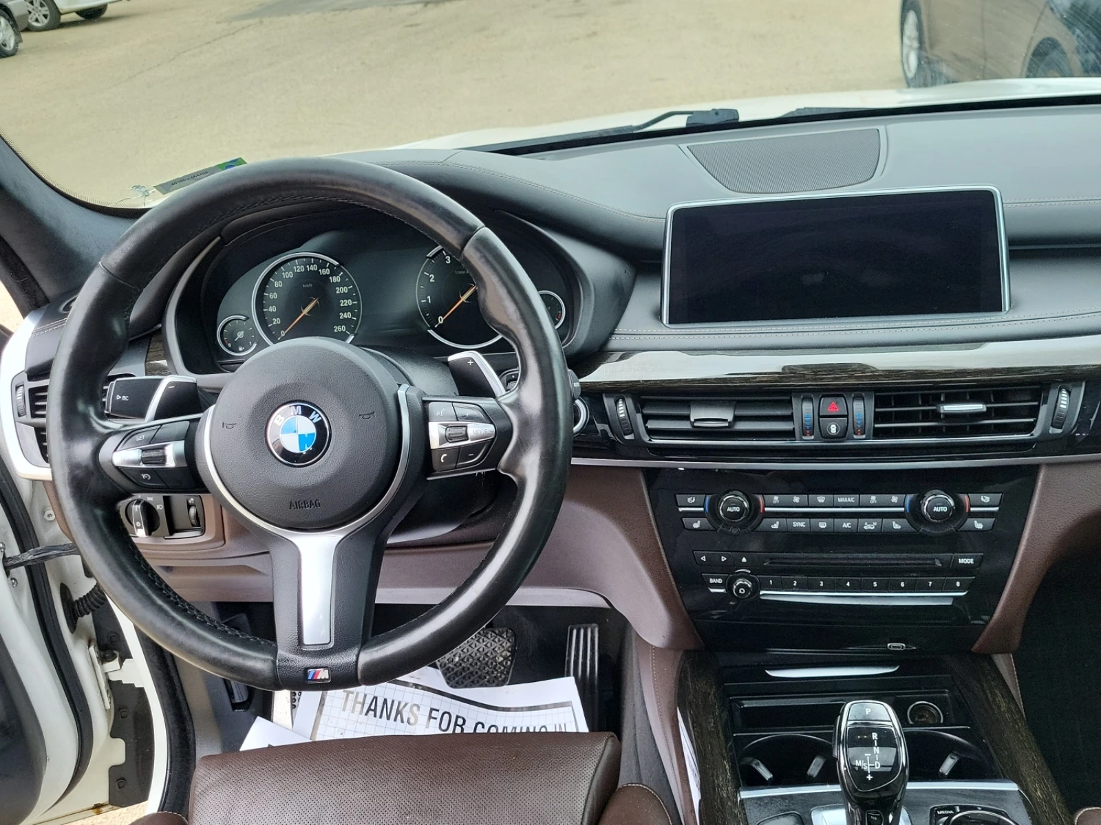 BMW X5 35I * M ПАКЕТ * ОБДУХВАНЕ * HEAD UP, снимка 10 - Автомобили и джипове - 54992424