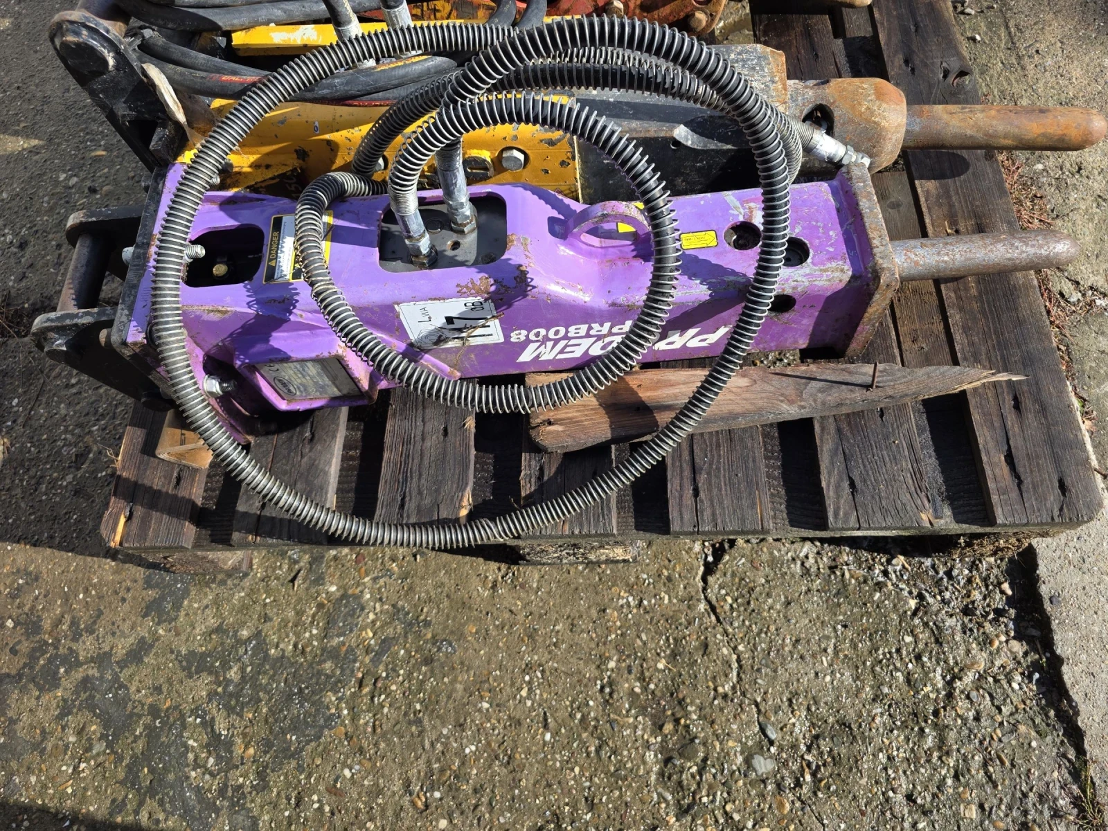 Допълнително оборудване Хидравличен чук  - изображение 8