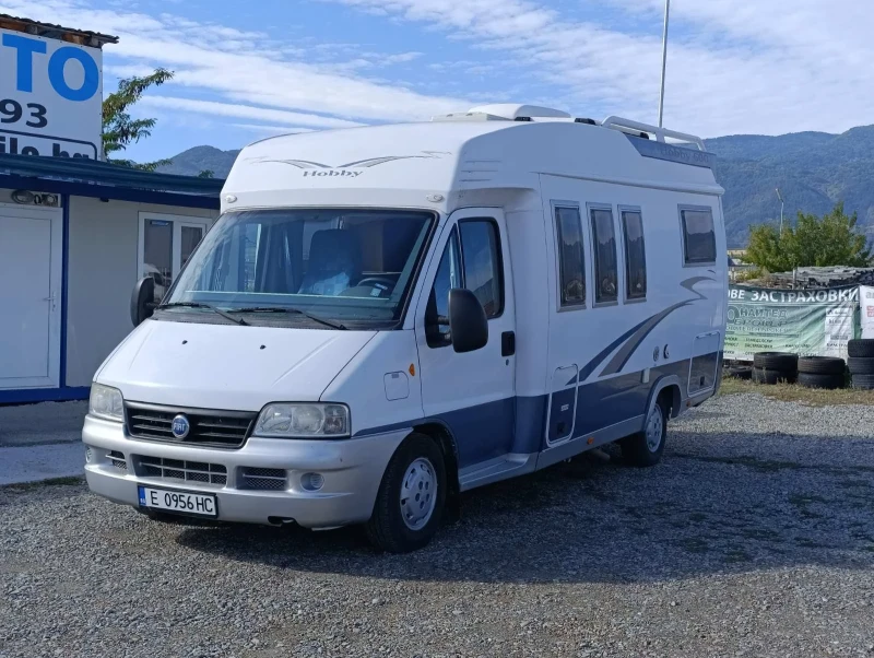 Кемпер Fiat Ducato Hobby 600, снимка 2 - Каравани и кемпери - 53596120