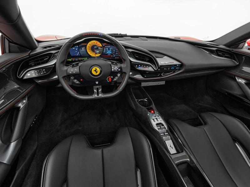 Ferrari SF 90 SPIDER/ASSETTO FIORANO/CARBON/CERAMIC/CAMERA/, снимка 10 - Автомобили и джипове - 52234927